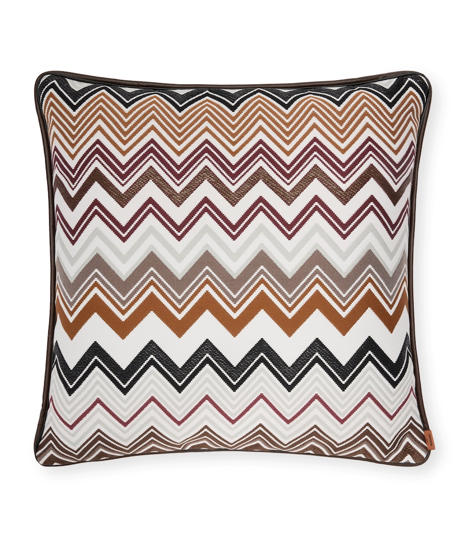 Missoni Zigzag Pintelleria Cushion (45cm x 45cm) Brown Multiclr Image 1