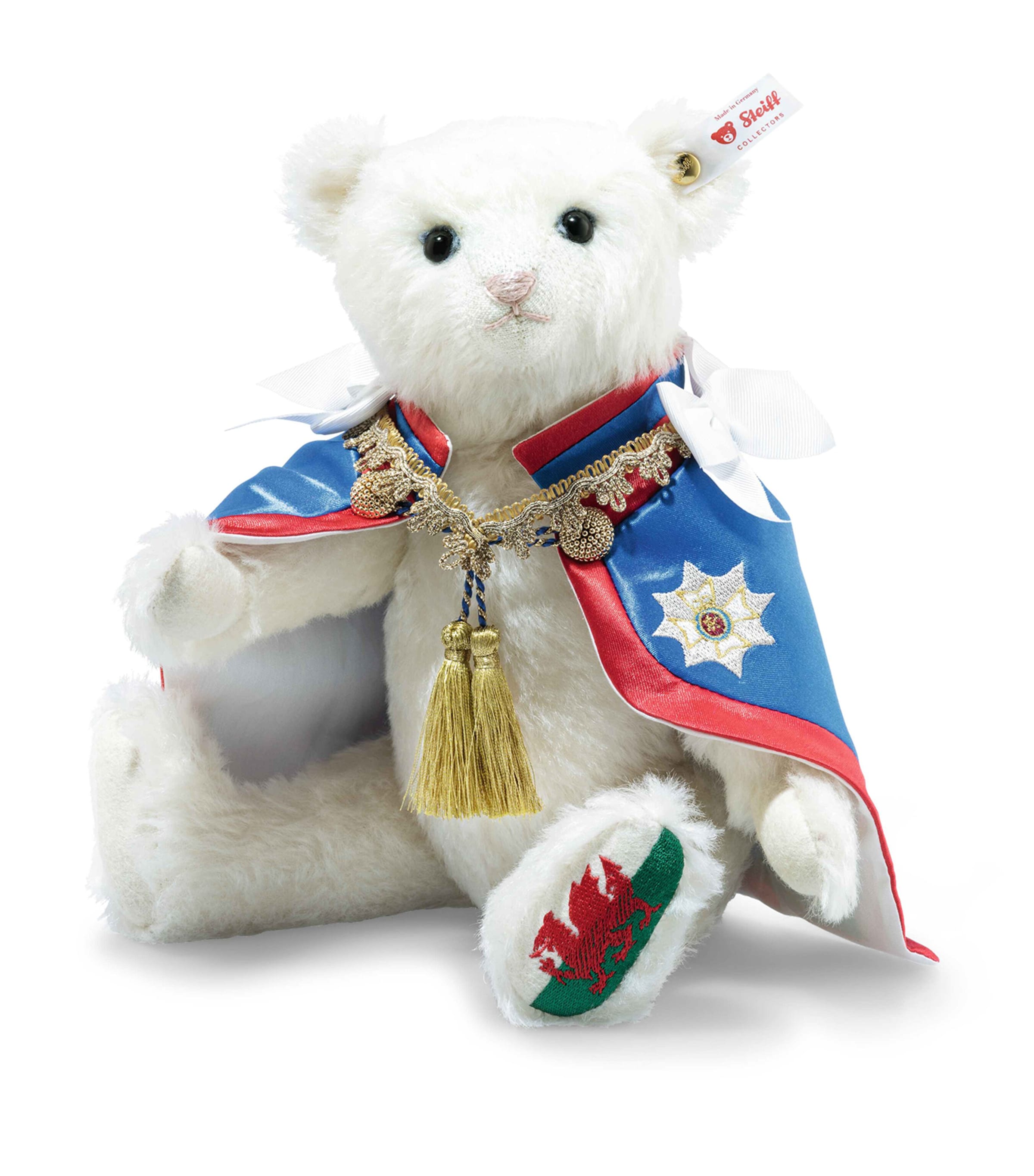 Steiff Catherine The Princess Of Wales Bear In White