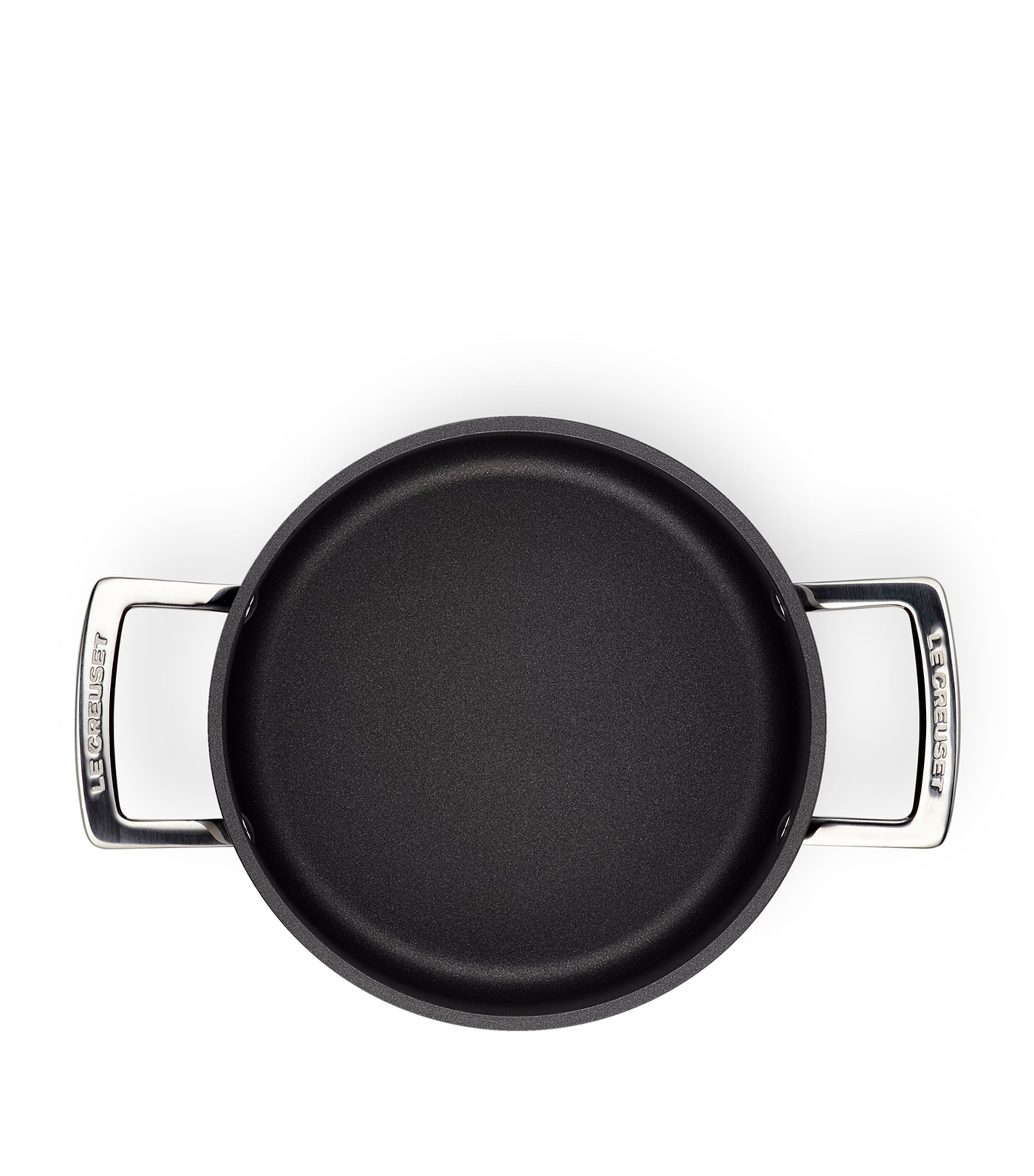 Toughened Non-Stick Deep Casserole Dish (21cm) BLACK Image 3