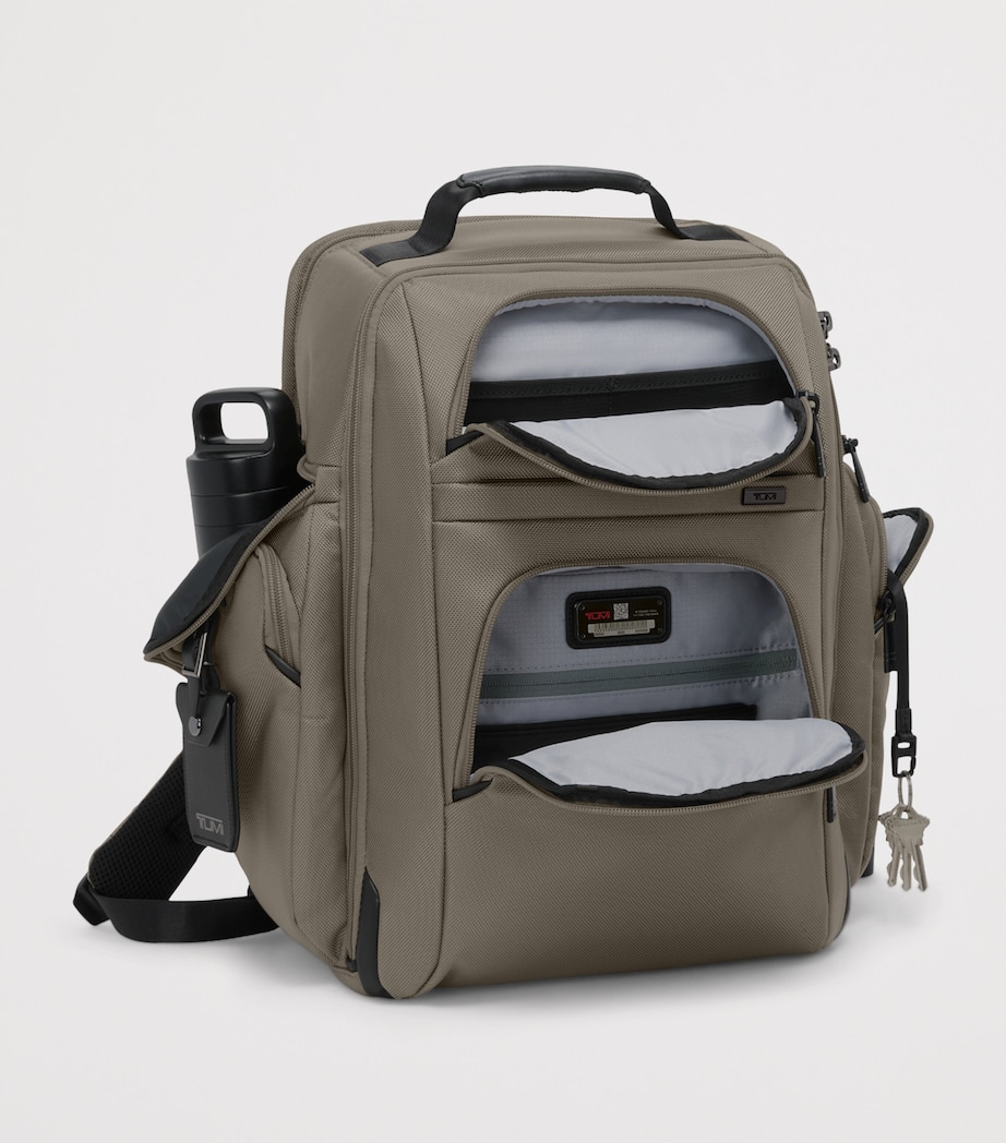 Alpha 4 TUMI Brief Pack Backpack GREY ALLOY A872 Image 3