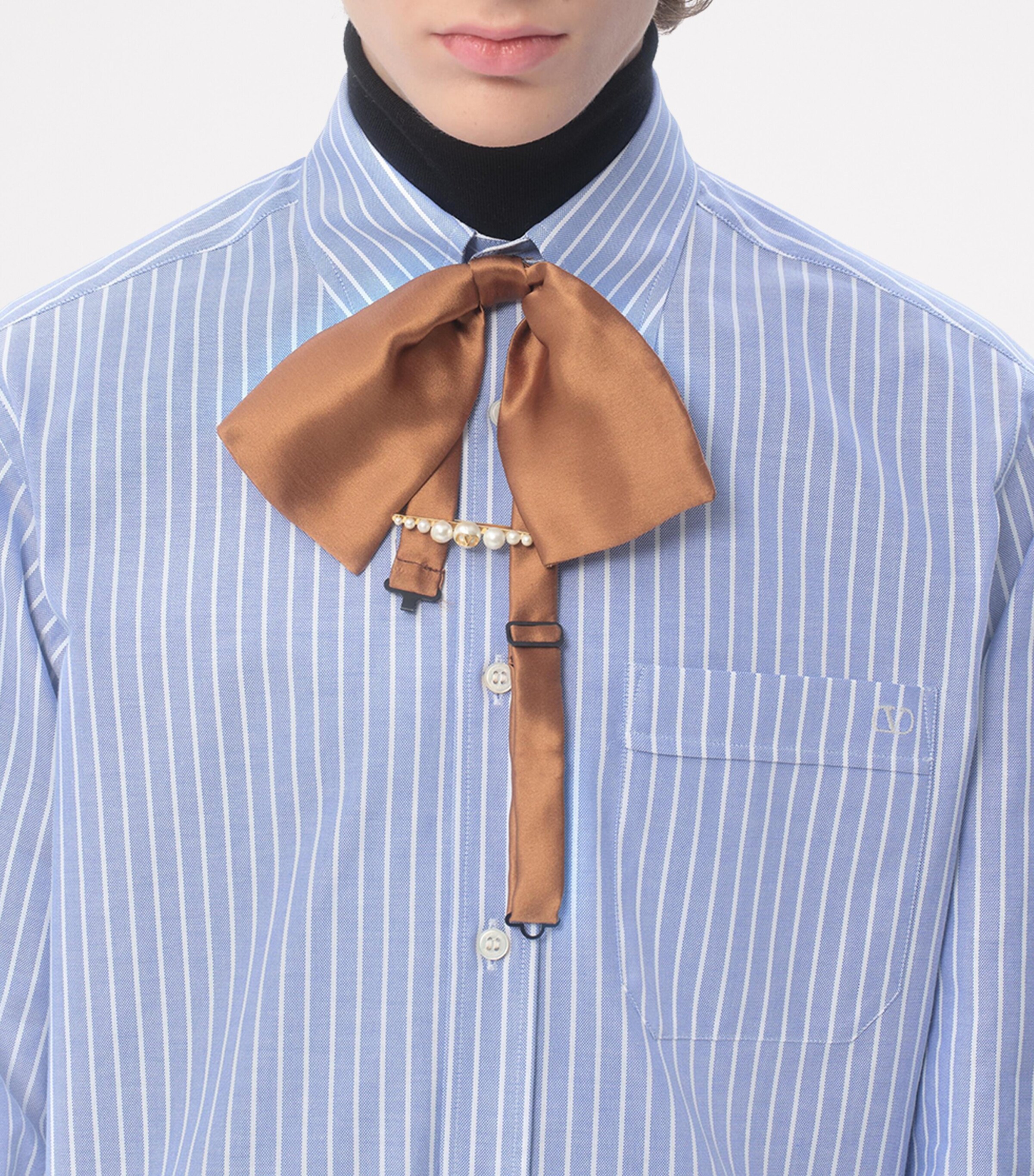 Cotton Stripe Shirt PG8 Image 5