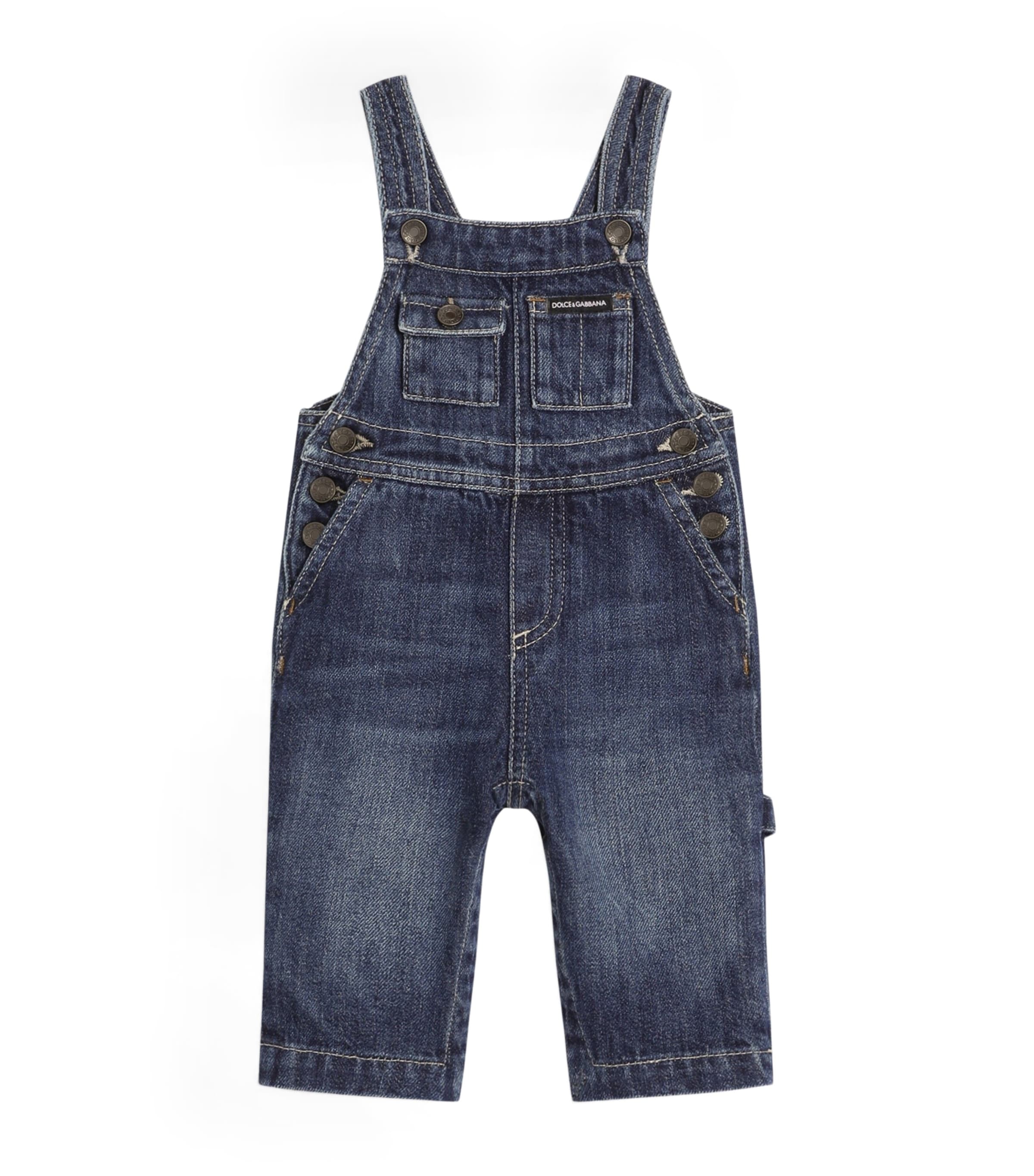 Denim Dungarees (3-30 Months) S9000COMBINED Image 1