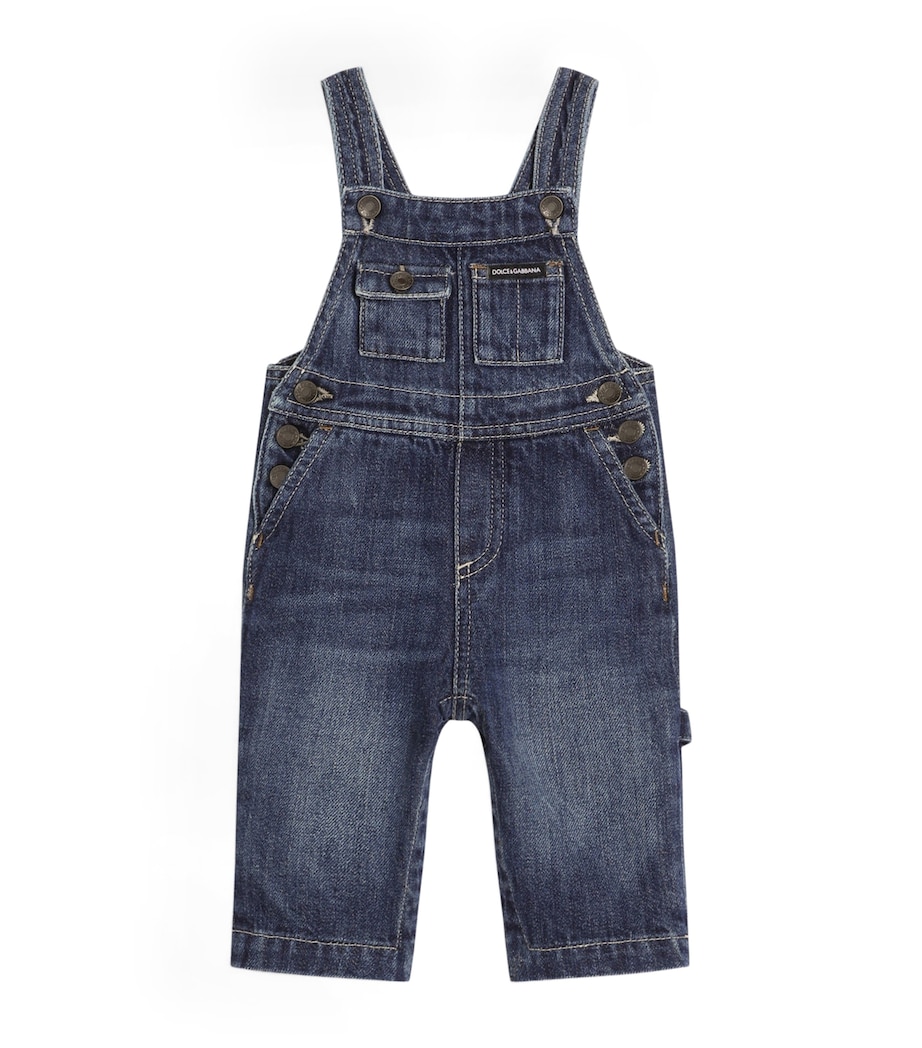 Denim Dungarees (3-30 Months) S9000COMBINED Image 1