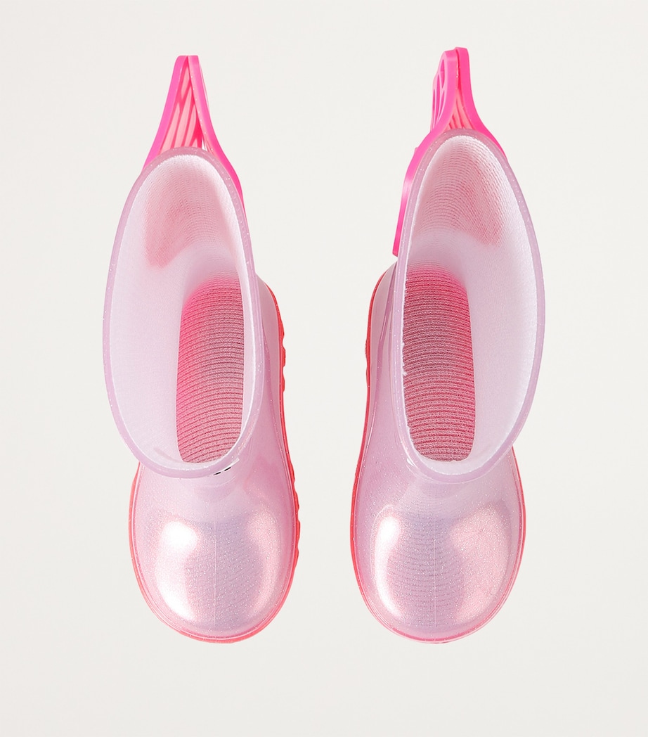 Sophia Webster Mini Butterfly Wellington Boots Pink Image 4