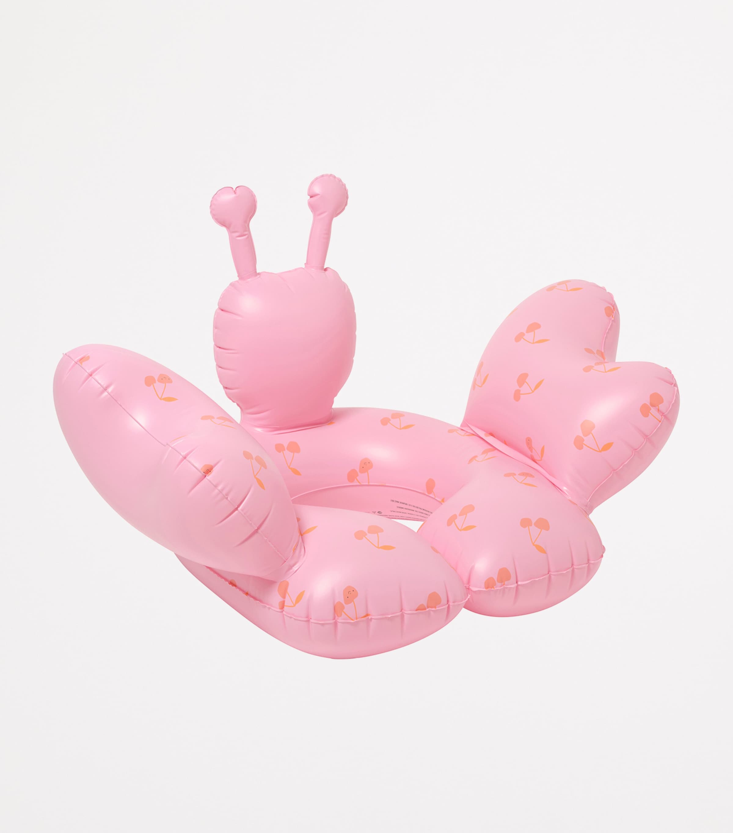 Cherry Print Tube Pool Ring COTTON CANDY Image 3