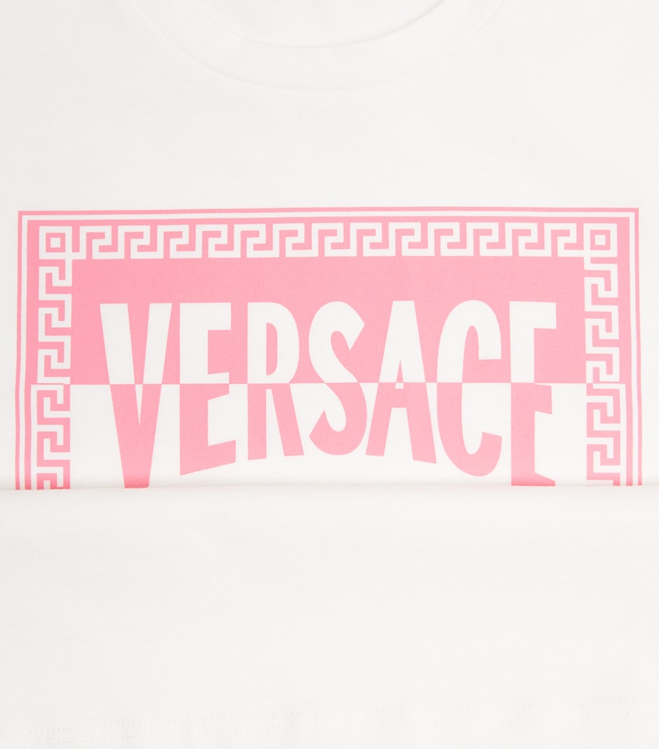 Versace Kids Logo Print T-Shirt (12 Months-5 Years) Image 3