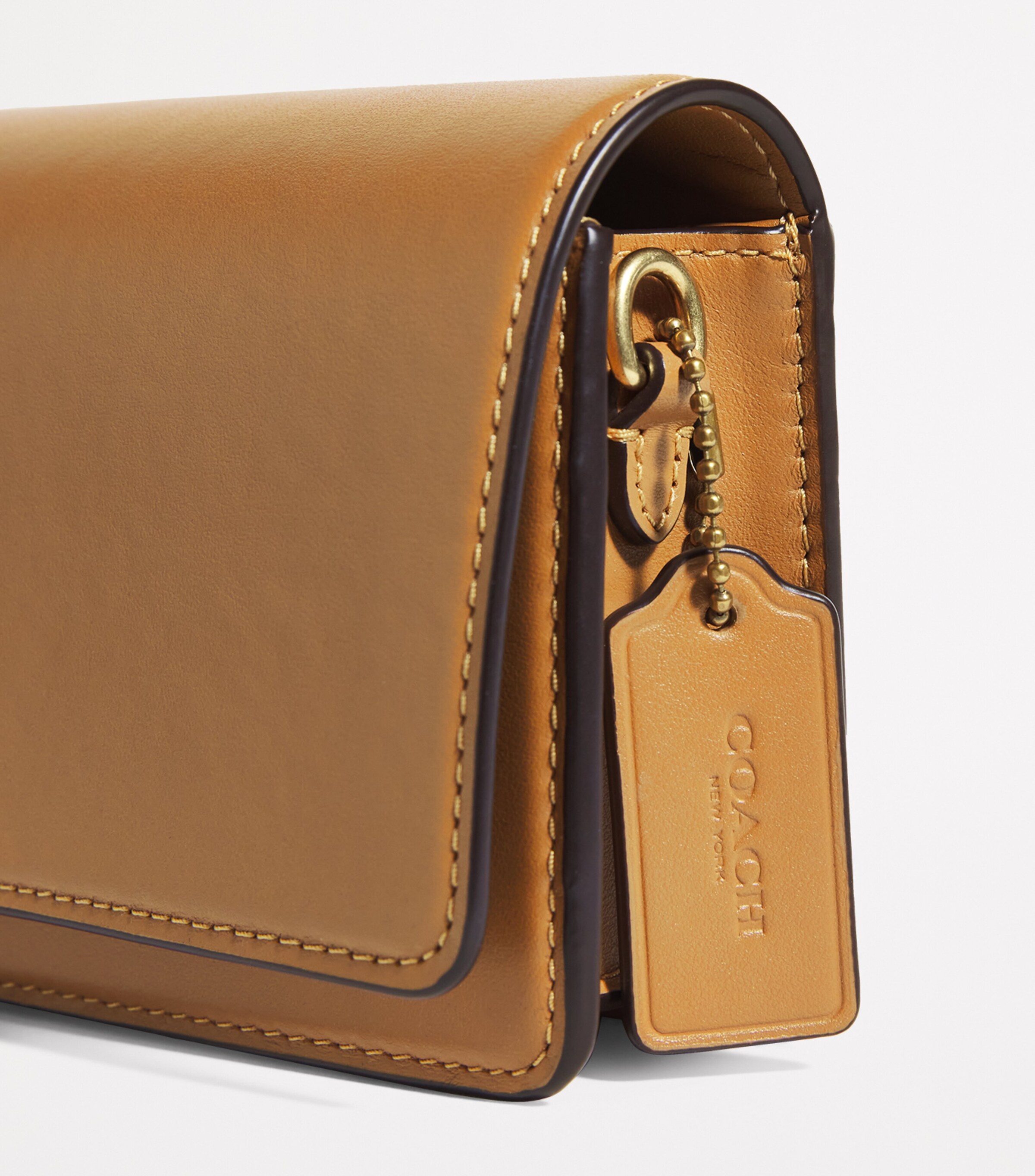 Coach Brown Leather Evie Long Wallet | Harrods UK