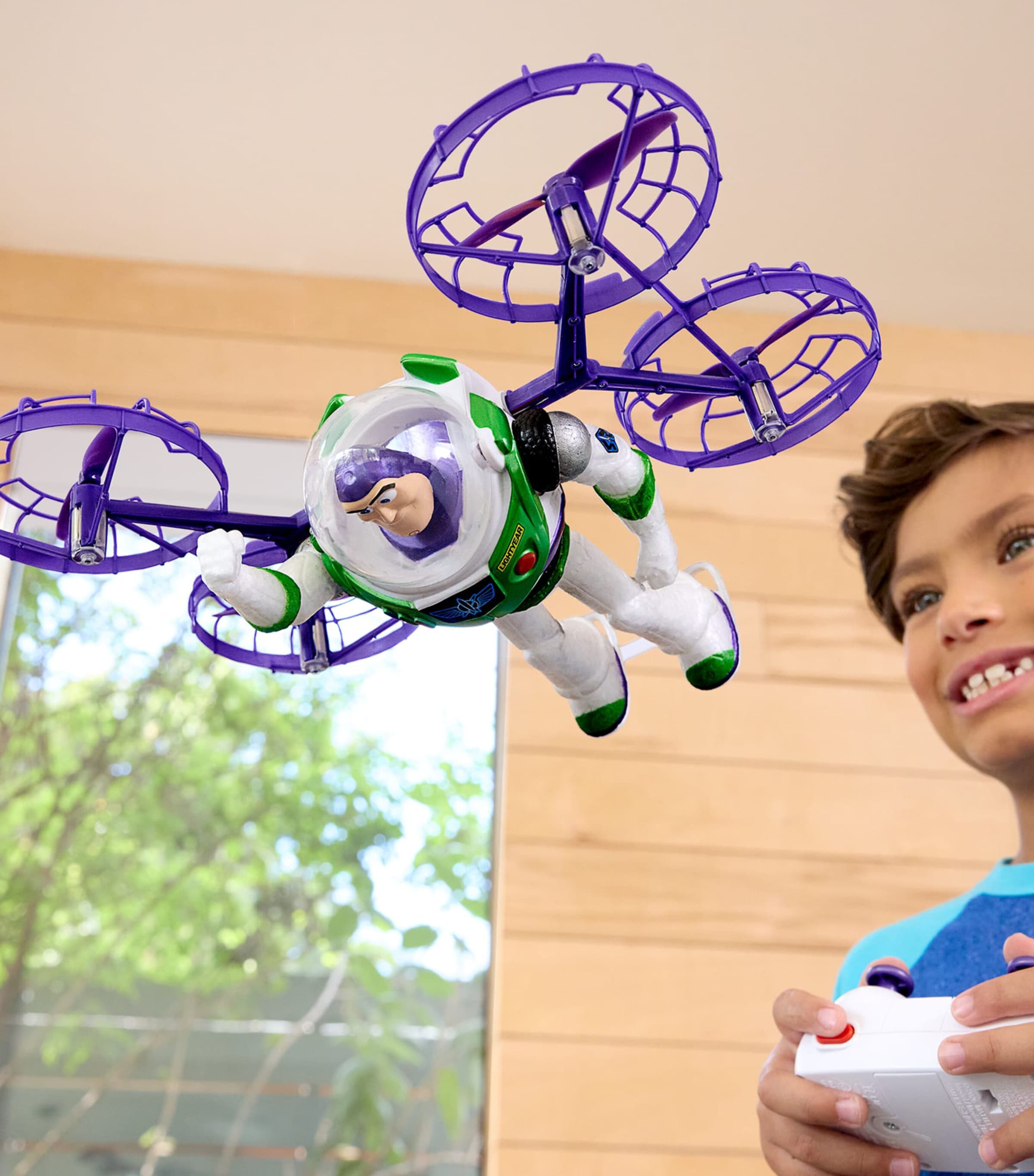 Disney Toy Story 5 Flying RC Hi-Tech Edition Buzz Lightyear Action Figure Image 2