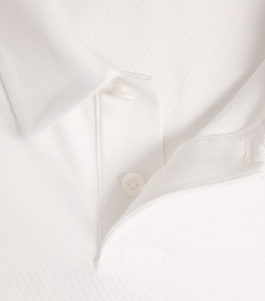 VUORI Mens Ponto Performance Polo Shirt Wht White Image 6