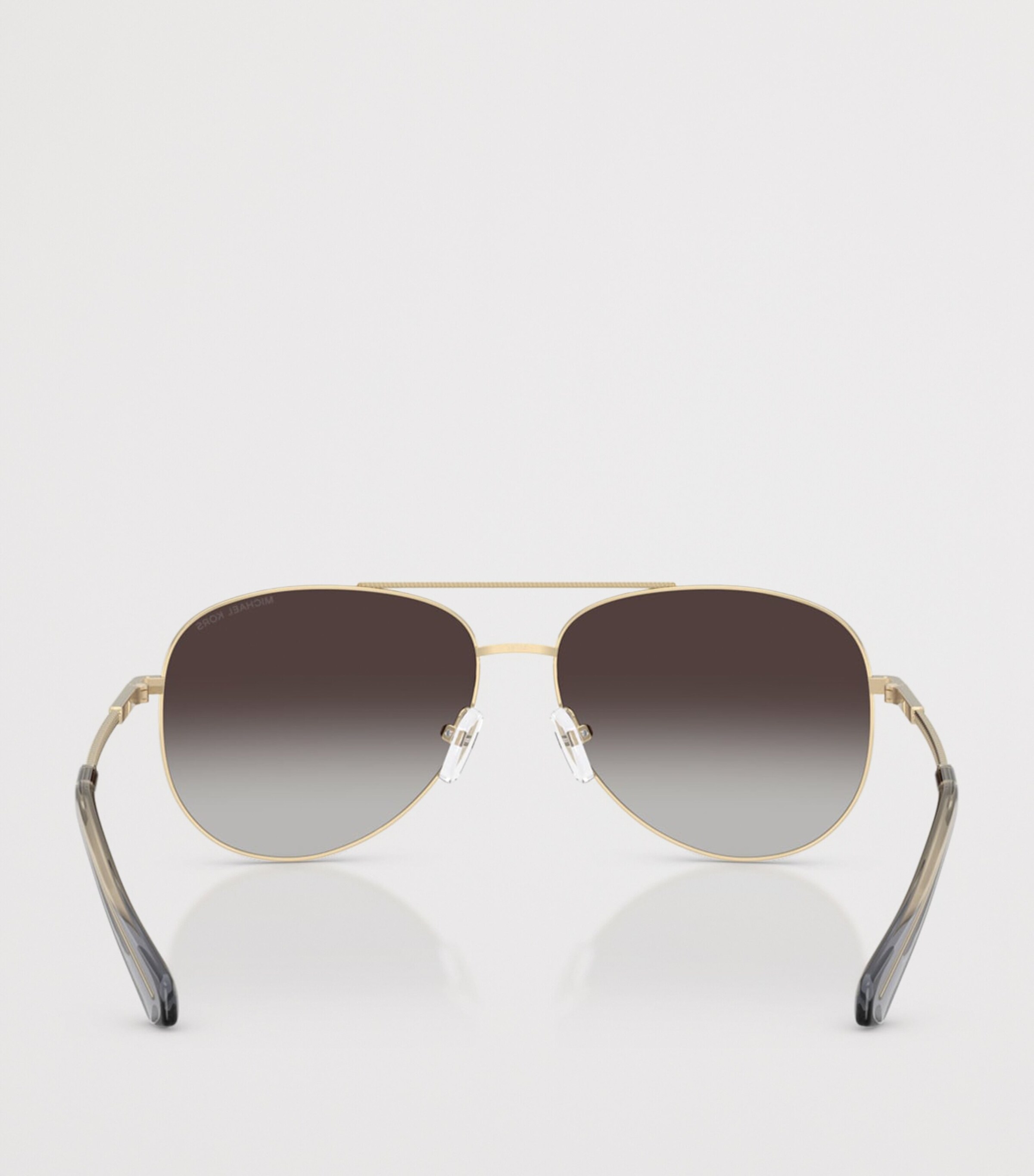 Michael Kors Perledo Pilot Sunglasses Gold Image 4