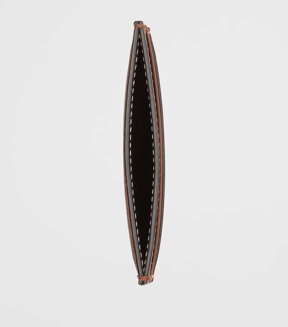 Check Card Holder DARK BIRCH BROWN Image 5