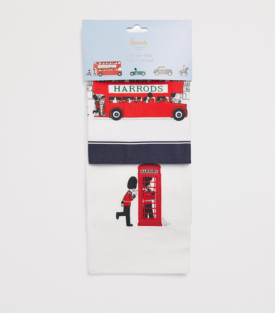 Harrods Set of 2 Tea Towels Image 3