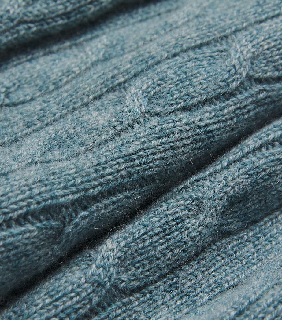 Cashmere Cable-Knit Sweater HC0038 SEASCAPE Image 5