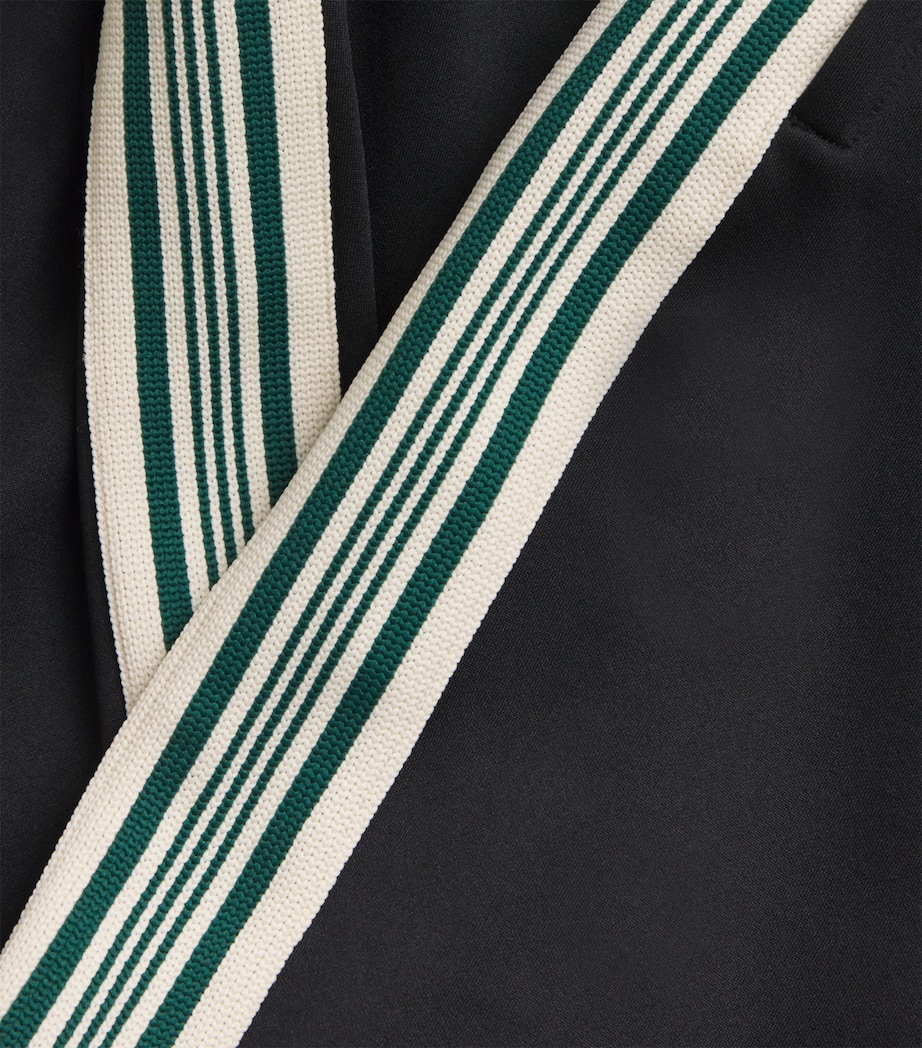 Stretch-Jersey Side-Stripe Sweatpants JET BLACK Image 5