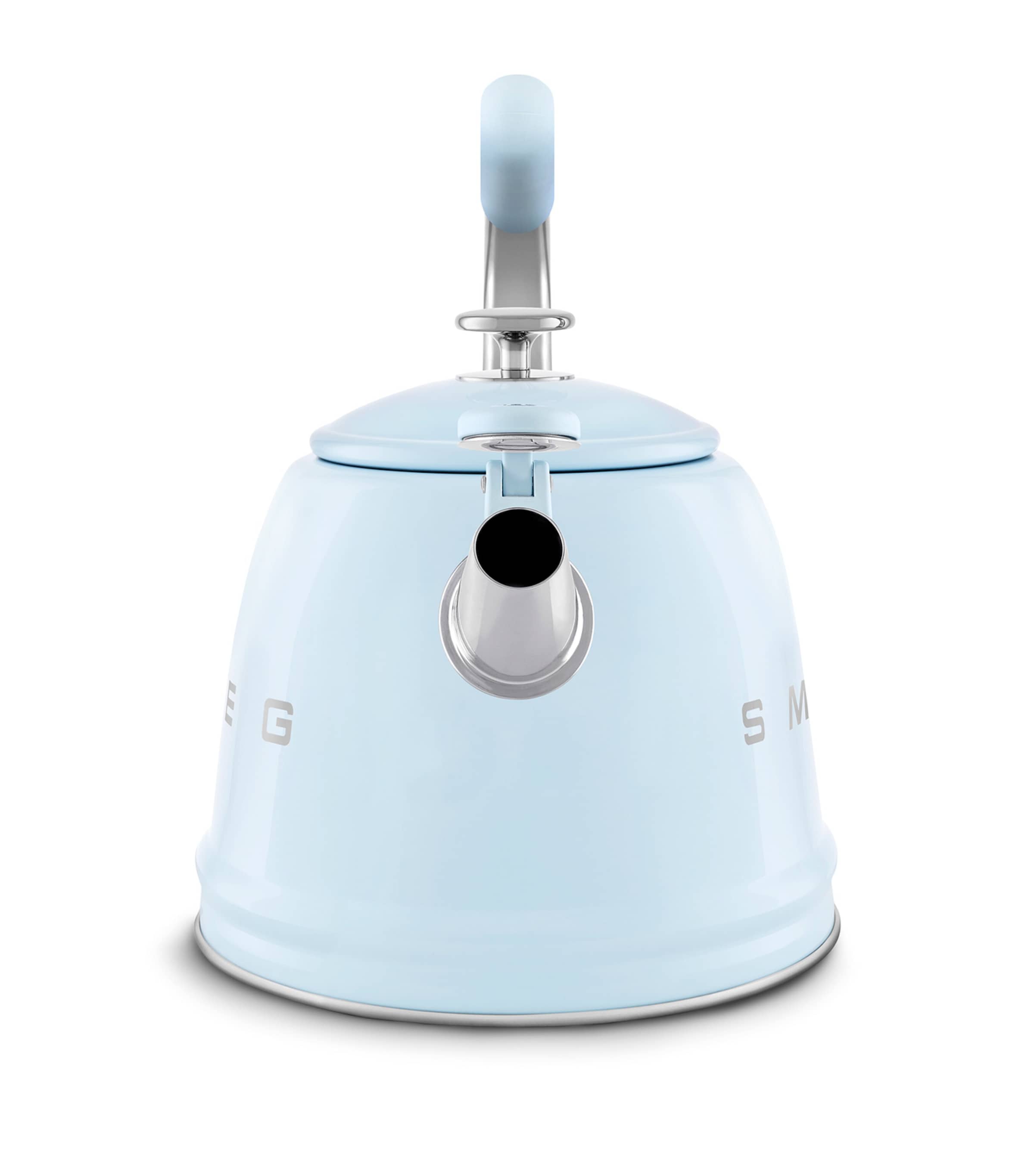 Smeg Stovetop Whistling Kettle (2.3L) Pastel Blue Image 2