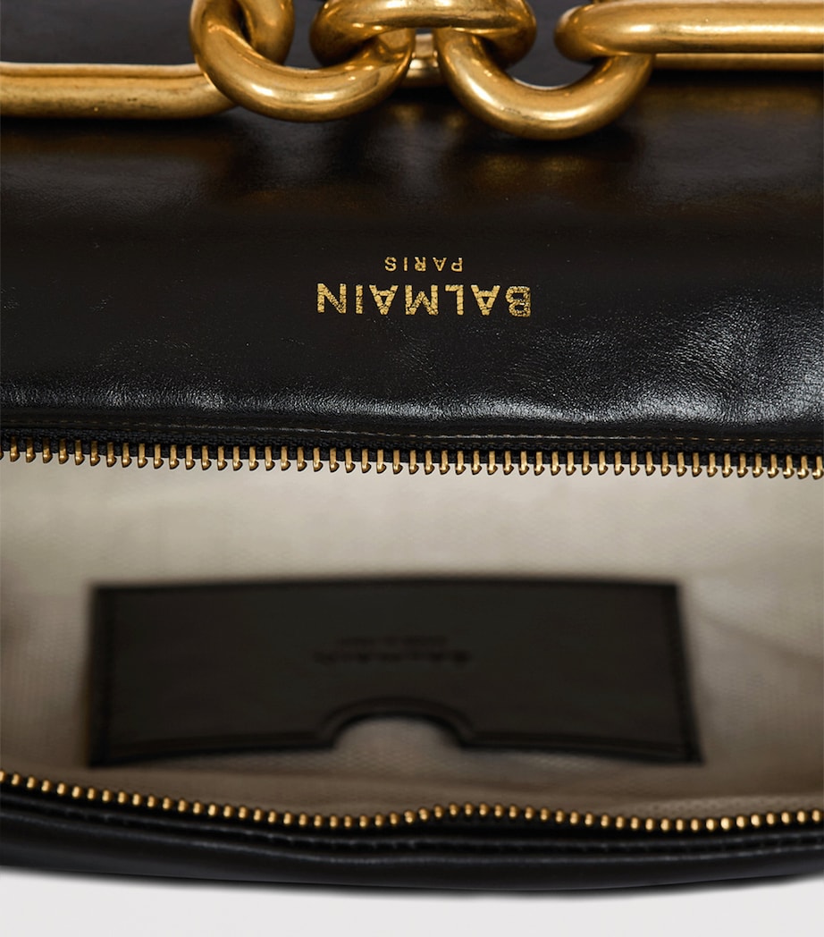 Medium Leather Sync Shoulder Bag 0PA NOIR Image 7