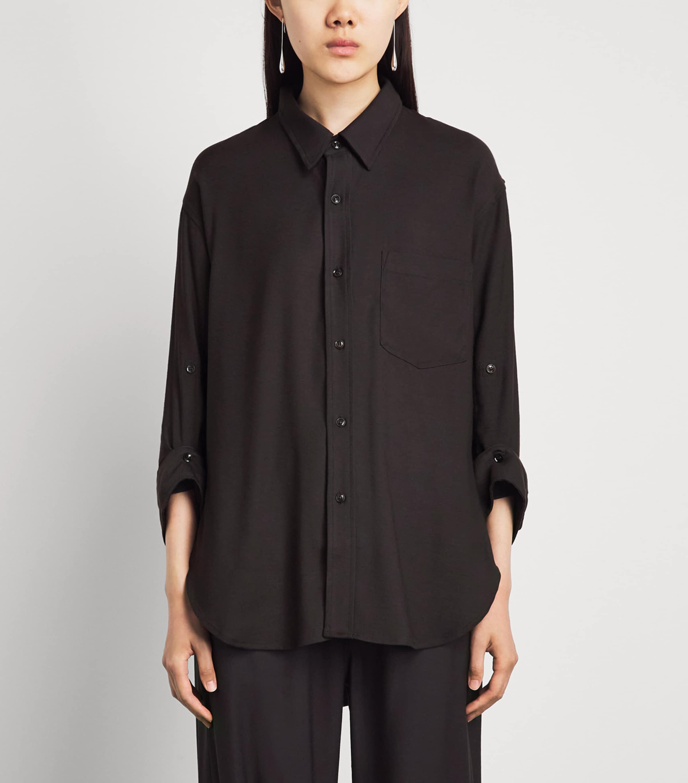 Citizens of Humanity Womens Kayla Shirt Brown Image 4