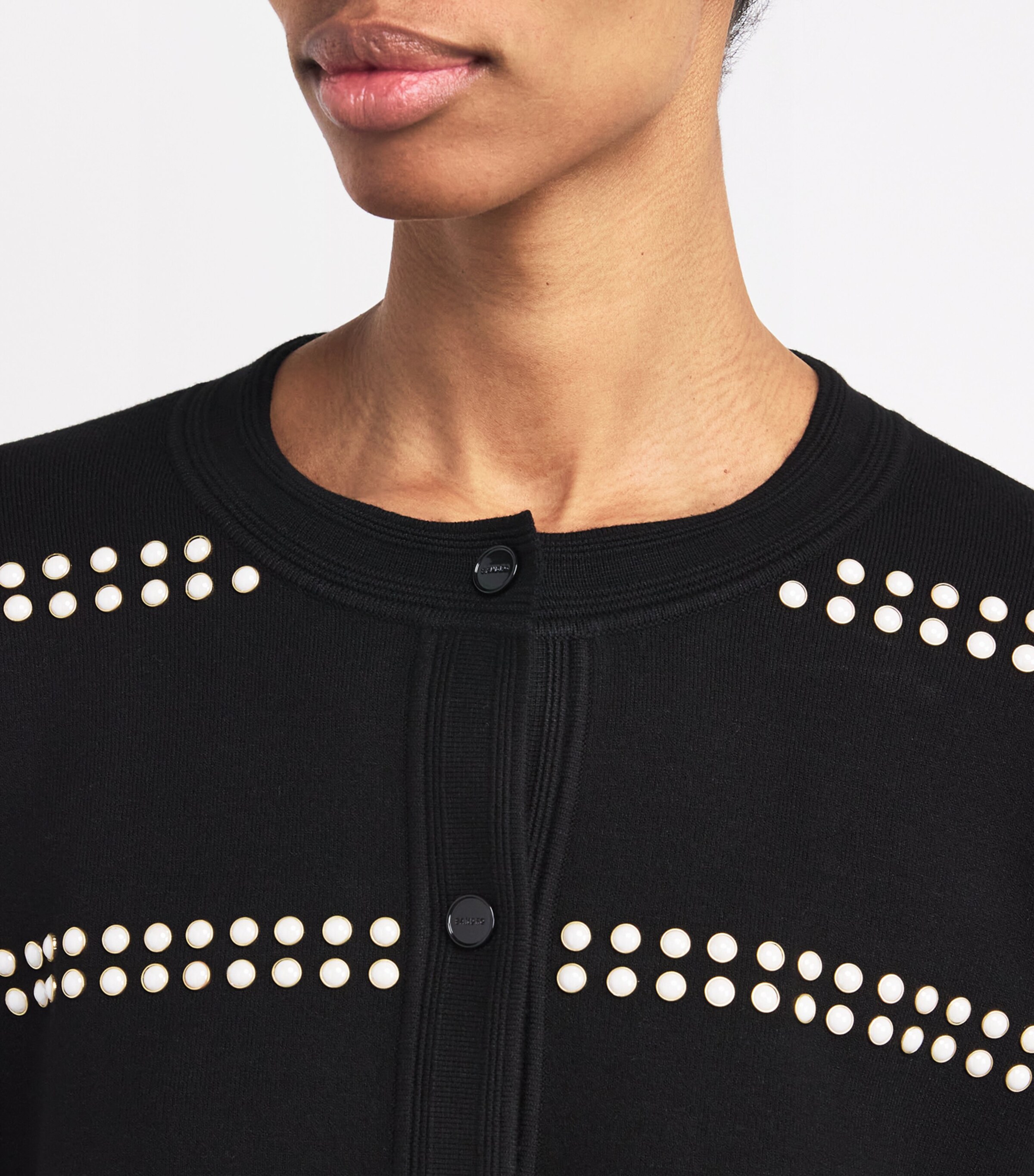 Sandro Paris Embellished Cardigan | Harrods US 