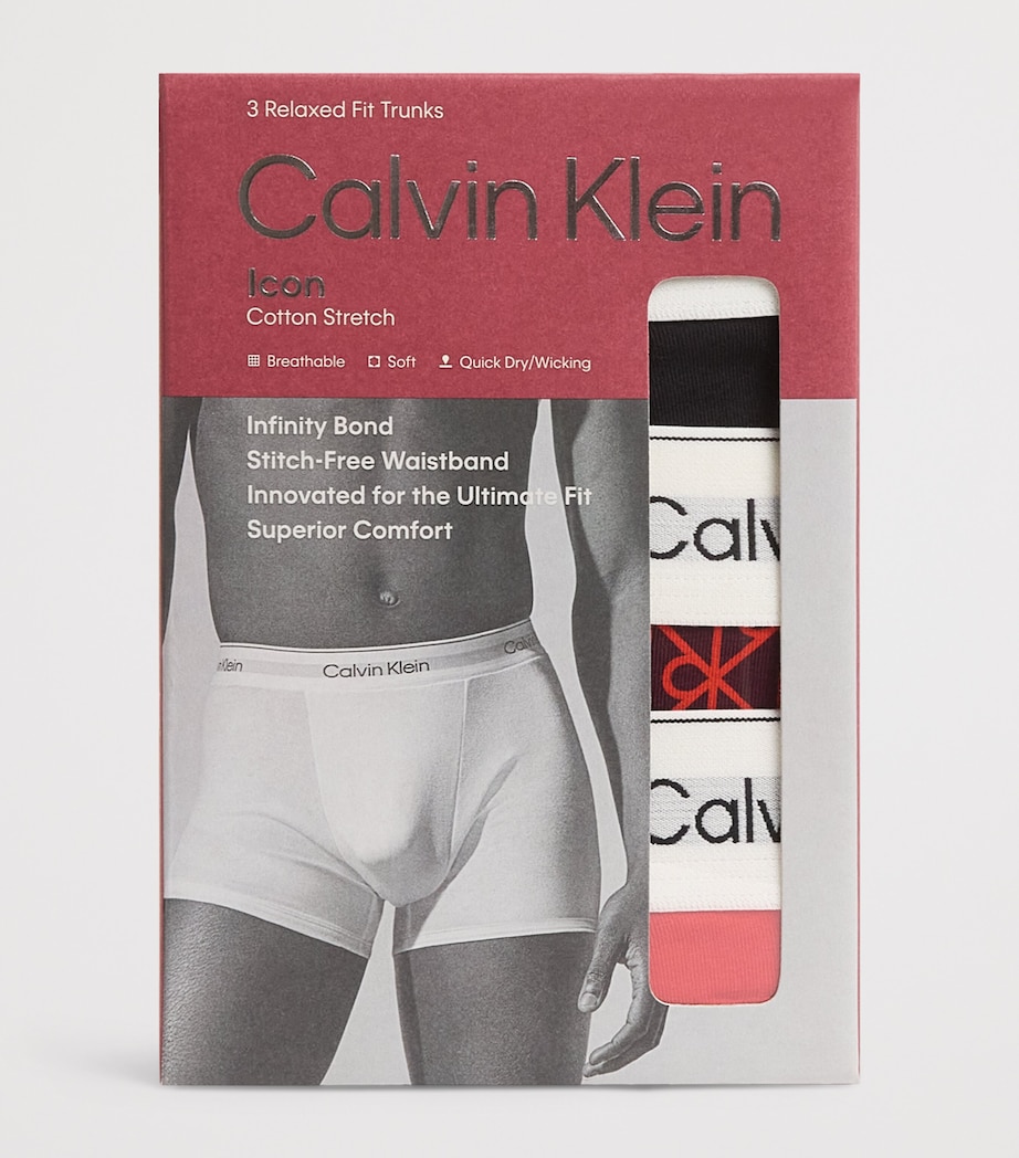 Stretch-Cotton Relaxed Icon Boxers 2VHBLACK/SEAMLESS Image 4