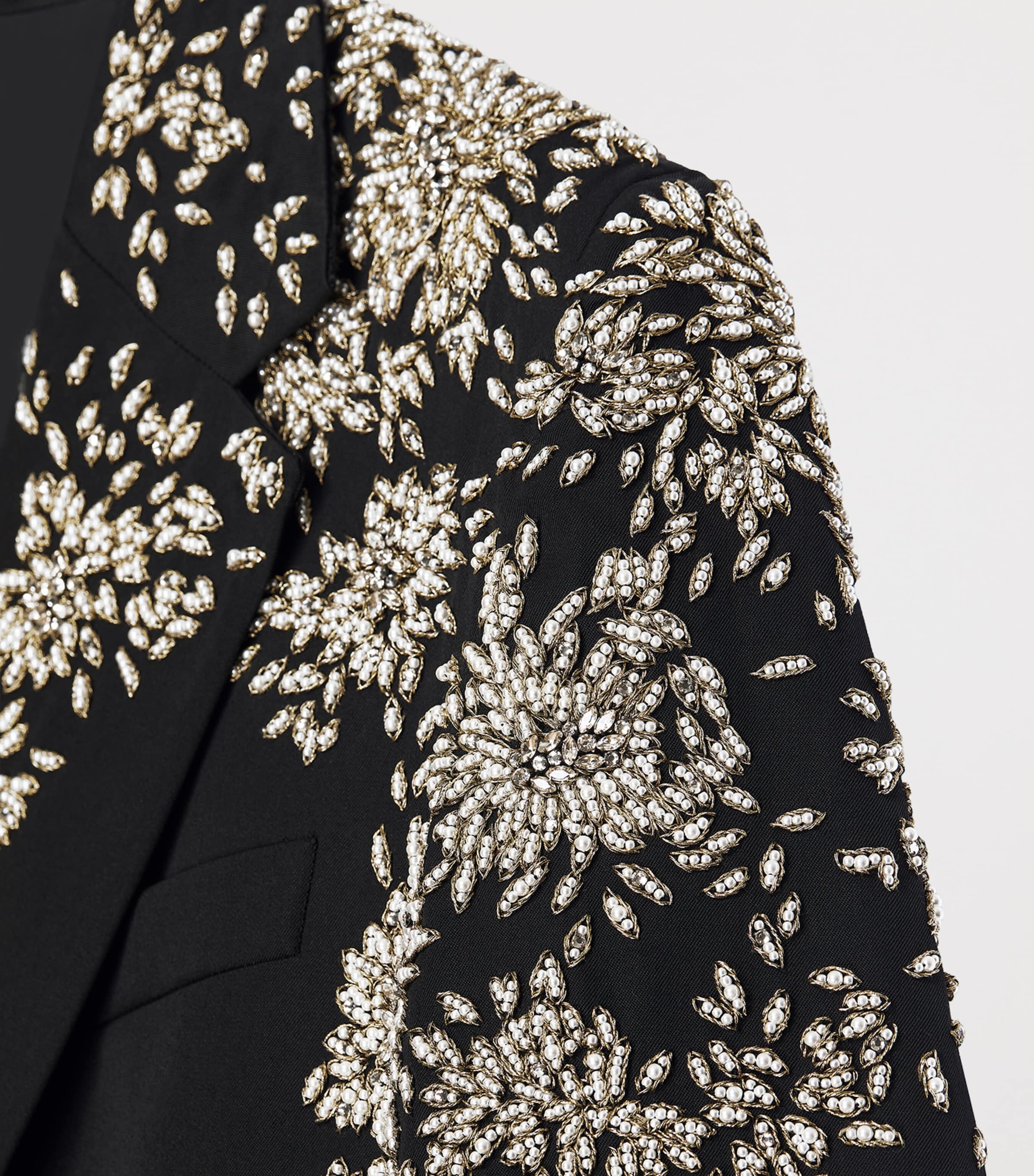 Givenchy Mens Wool Embellished Blazer Image 8