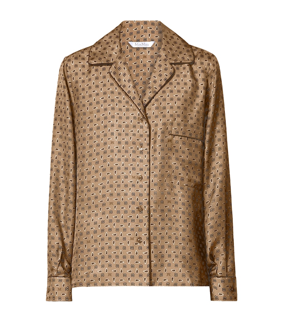 Silk Printed Shirt MUD Image 1