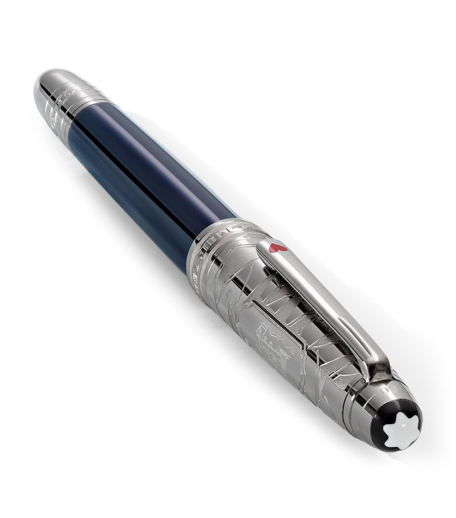 Meisterstück Around the World Doué Classique Rollerball Pen DARK BLUE Image 3