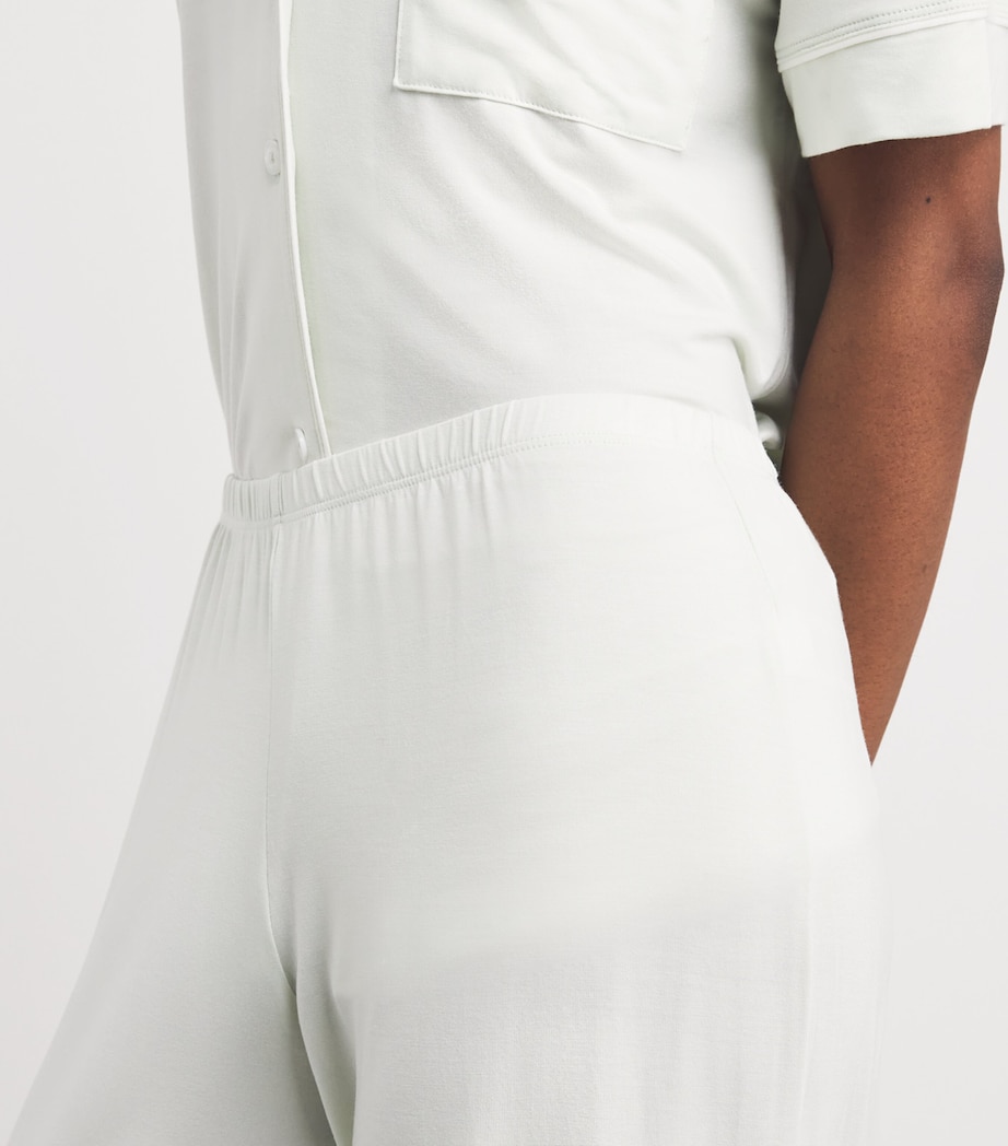 Eberjey Womens Gisele Pyjama Set Sfiv Seafoam/iv Image 3