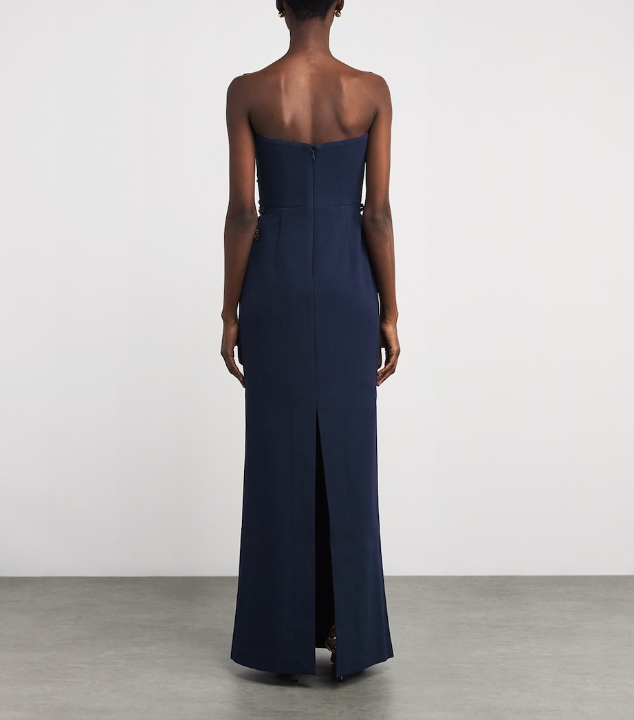 Embellished Orla Gown NAVY Image 3