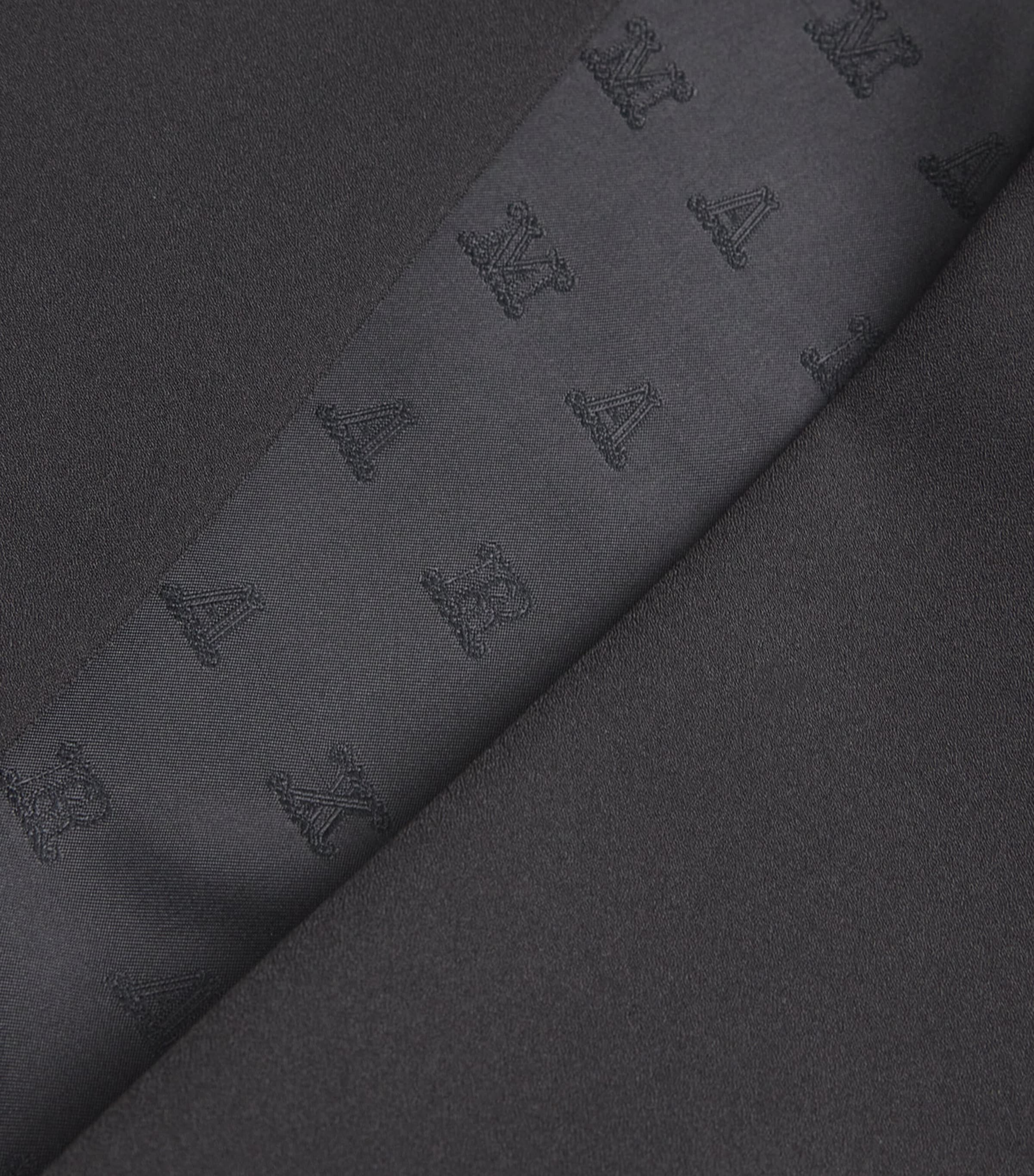 Stretch-Sable Cropped Jacket BLACK Image 5