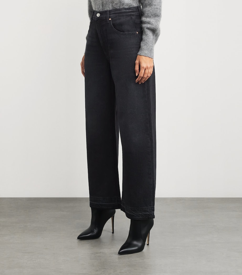 Arellia Ankle Barrel-Leg Jeans BLACK VOID Image 3