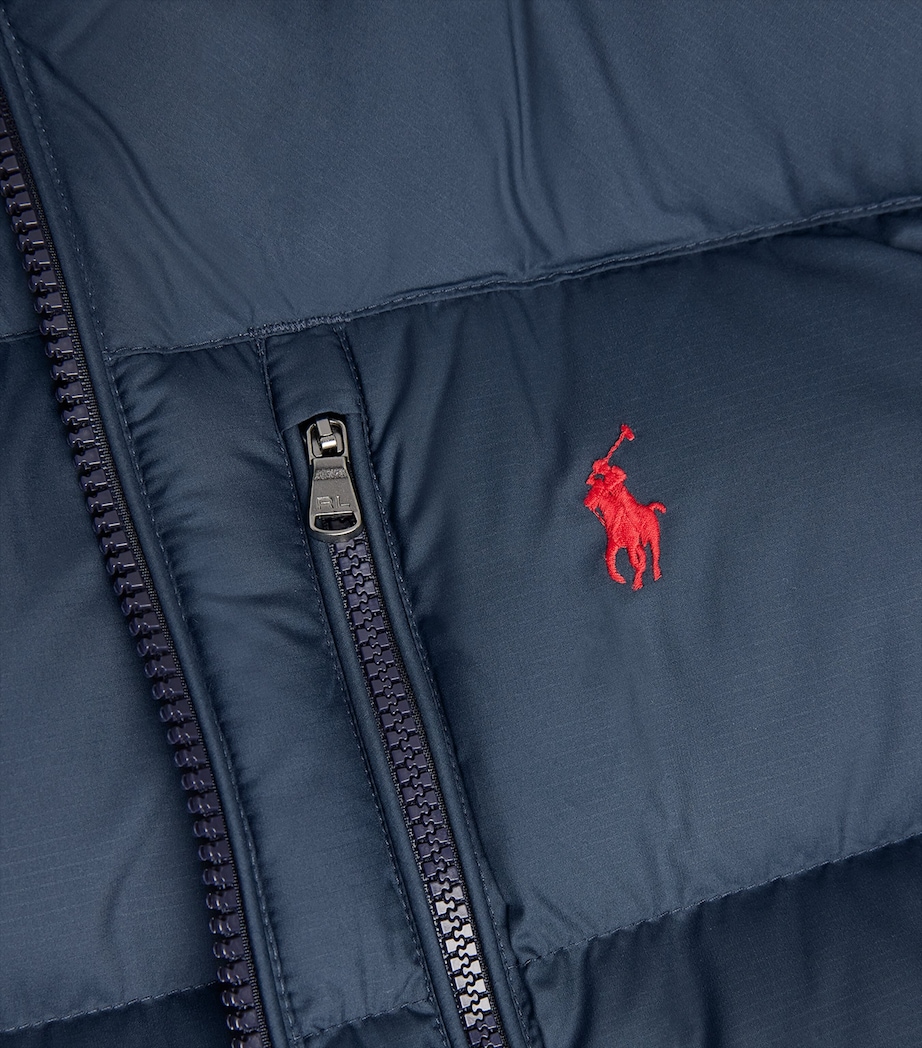 Water-Resistant Down Gorham Gilet NAVY Image 5