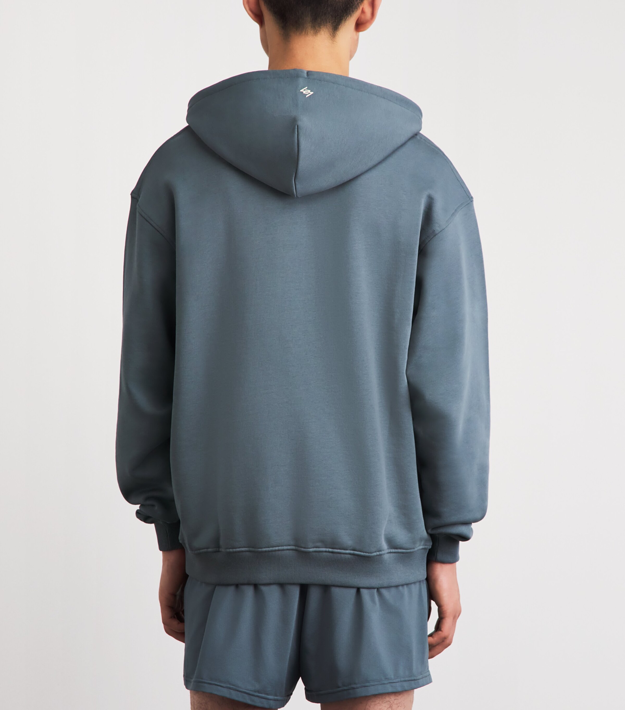 Represent 247 Mens Cotton 247 DNA Hoodie Dusky Navy Image 5