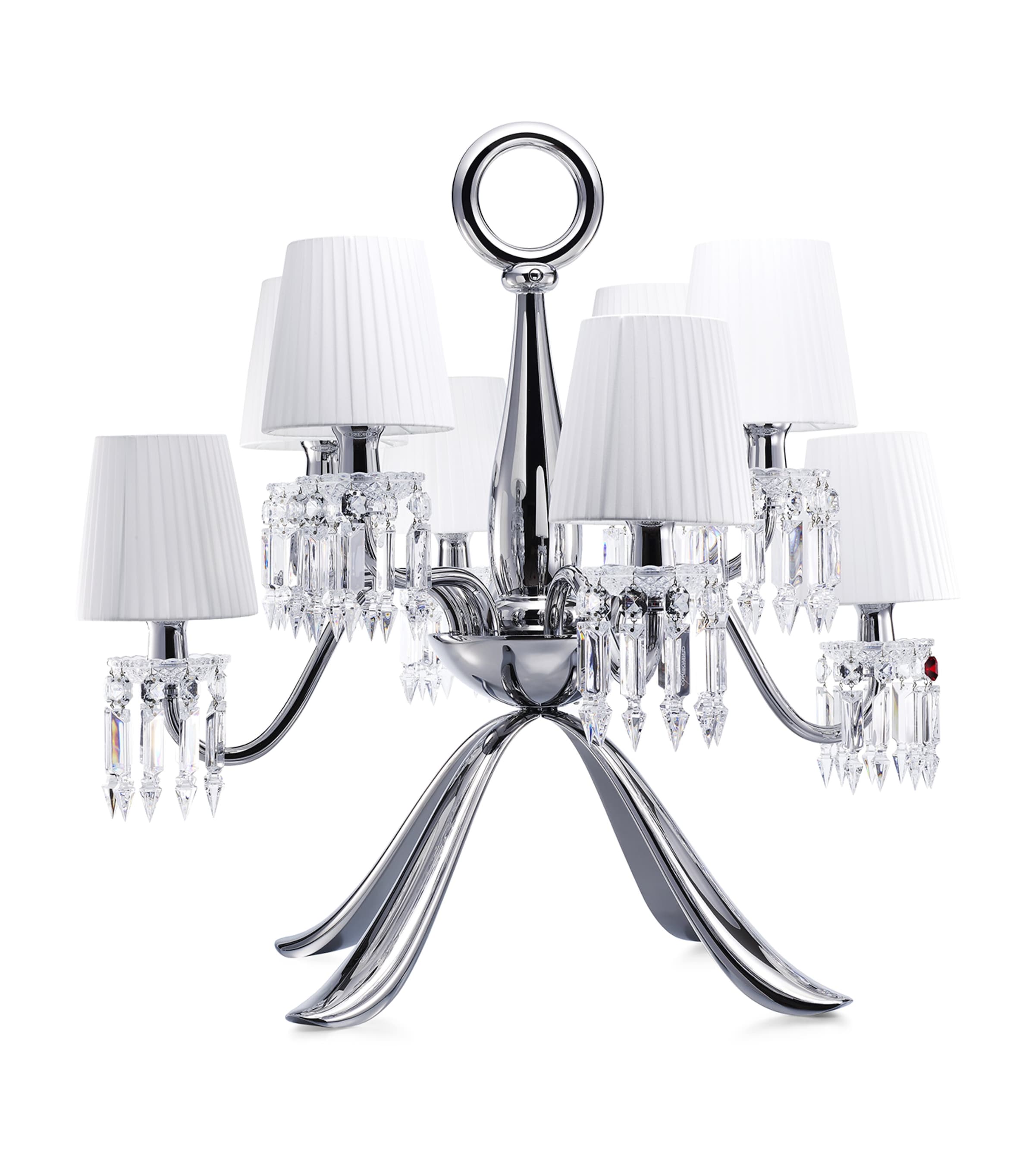 Baccarat Zénith Nomade 8-Light Chandelier Clear Image 1