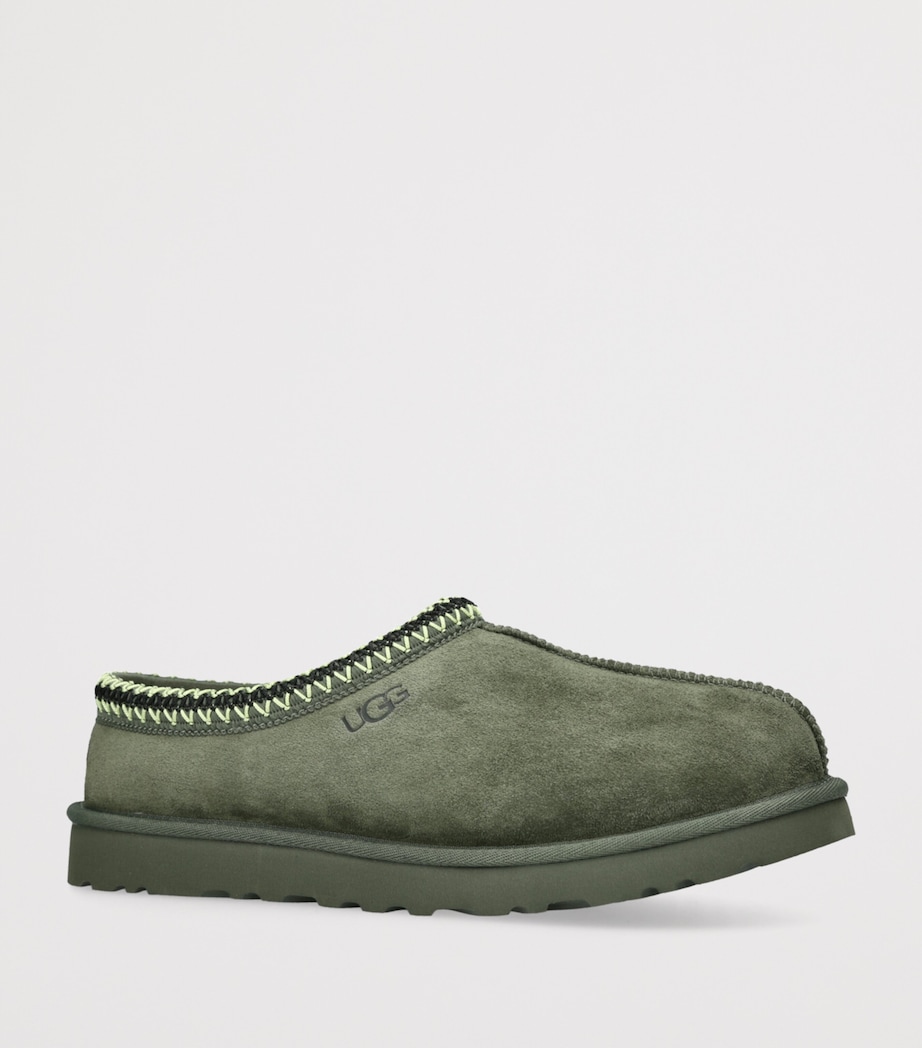 UGG Suede Tasman Slippers Khaki Image 3