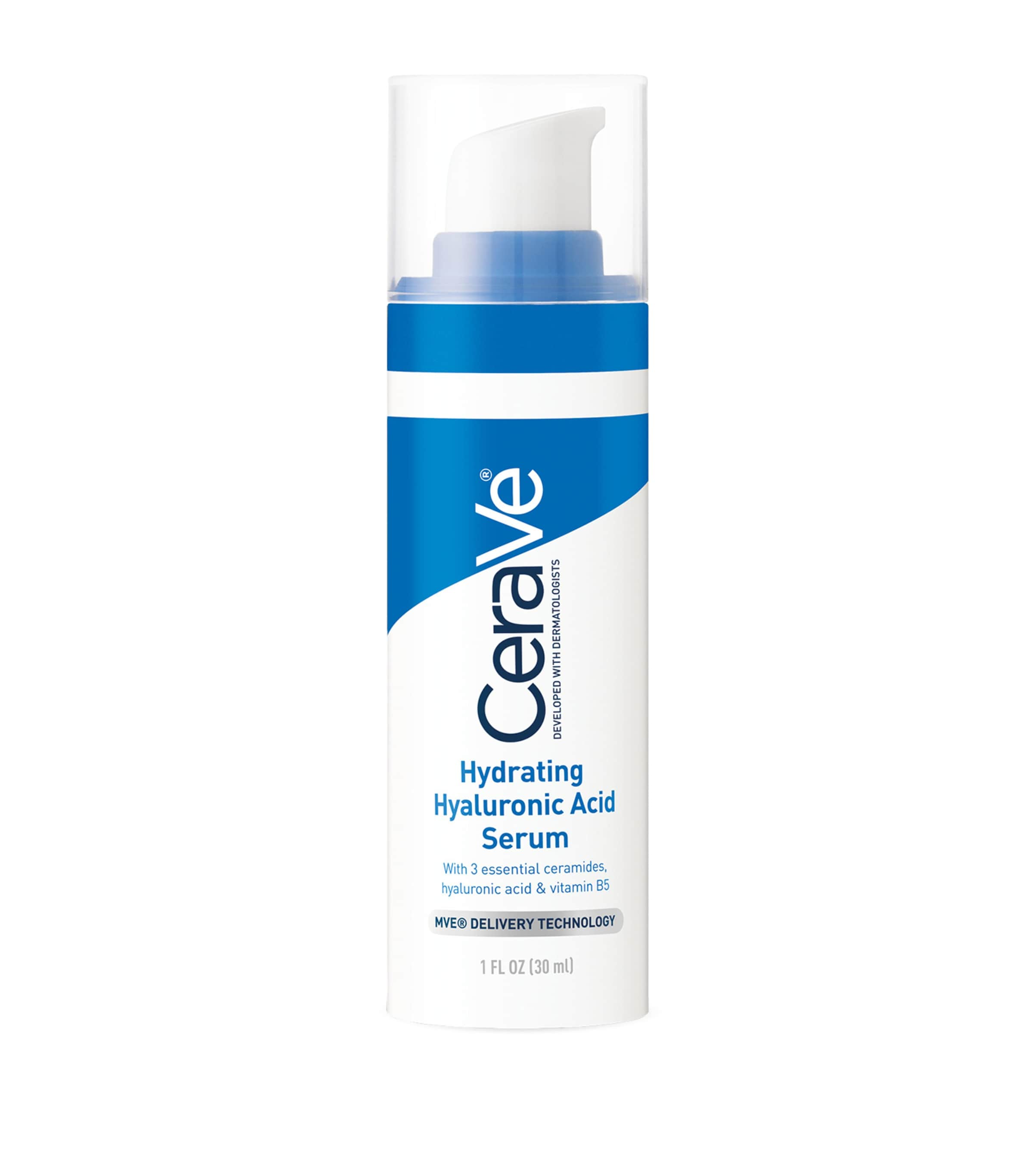 Cerave Hydrating Hyaluronic Acid Serum In White