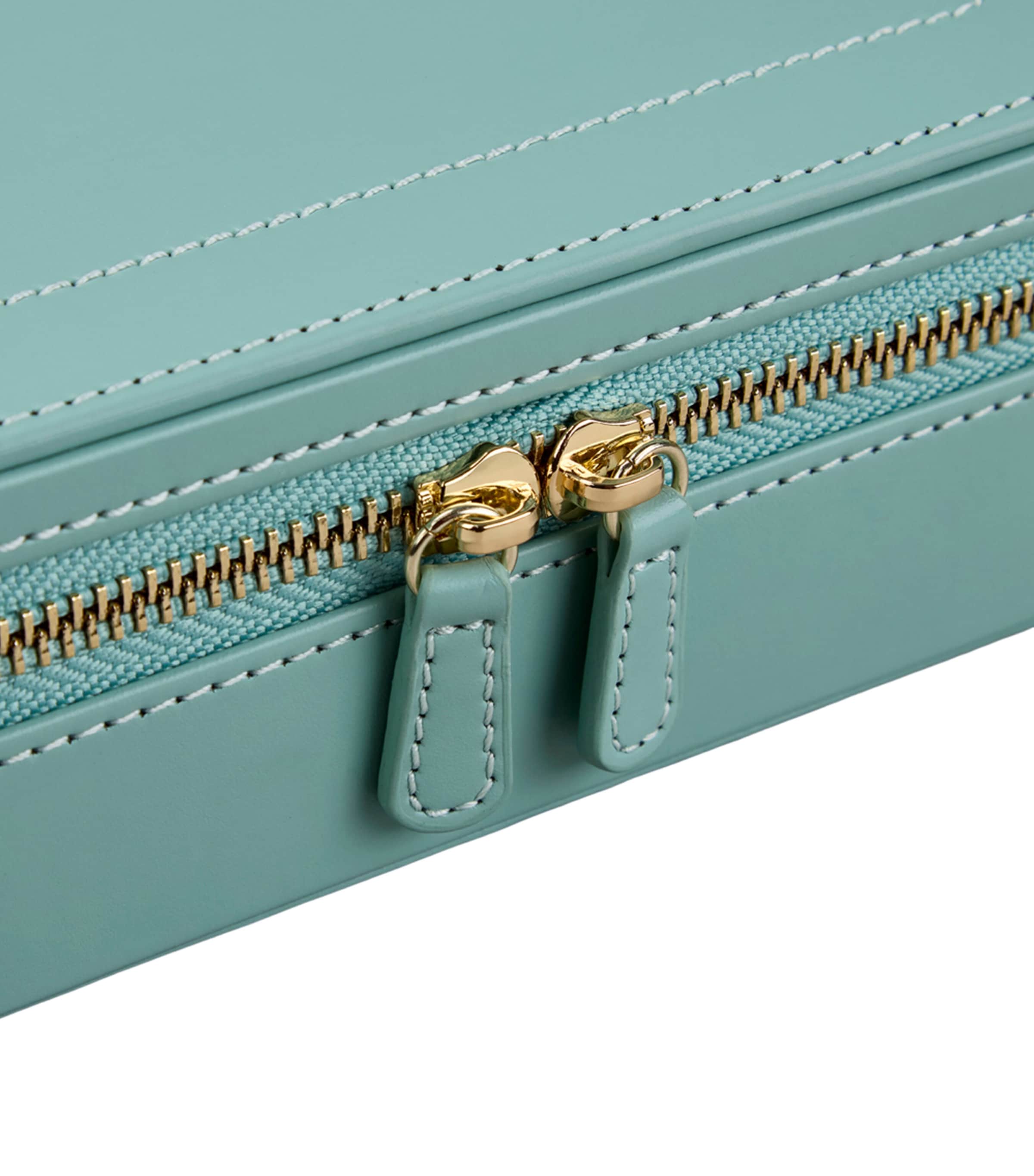 WOLF x Fiona Howard Sophia Jewellery Travel Case Jade Fruit Botanical Image 4