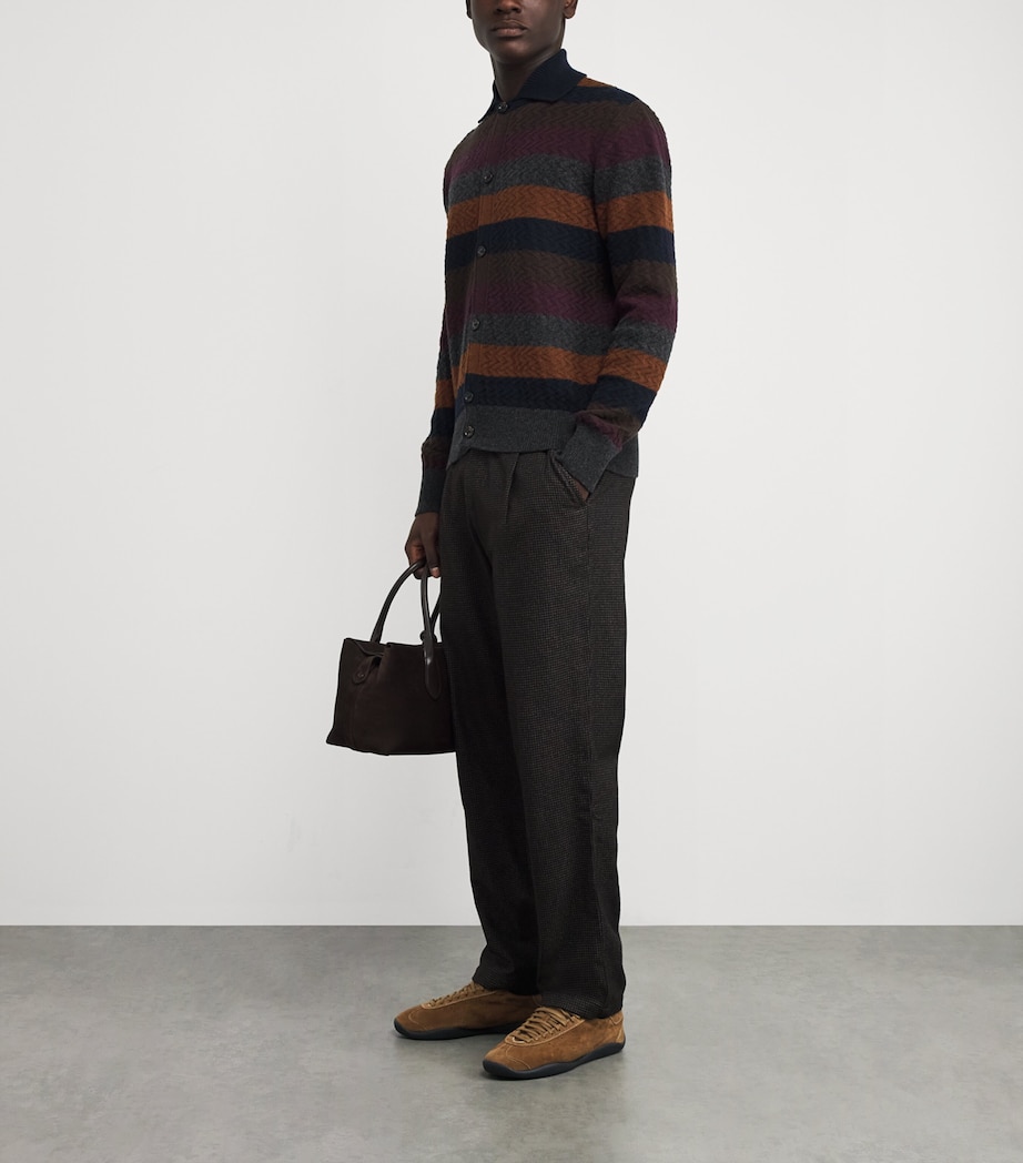 Wool Stripe Cardigan MULTI Image 2