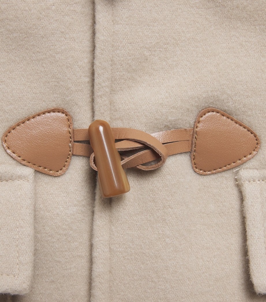 Patachou Hooded Toggle Coat (6 Months-3 Years) Beige Image 3