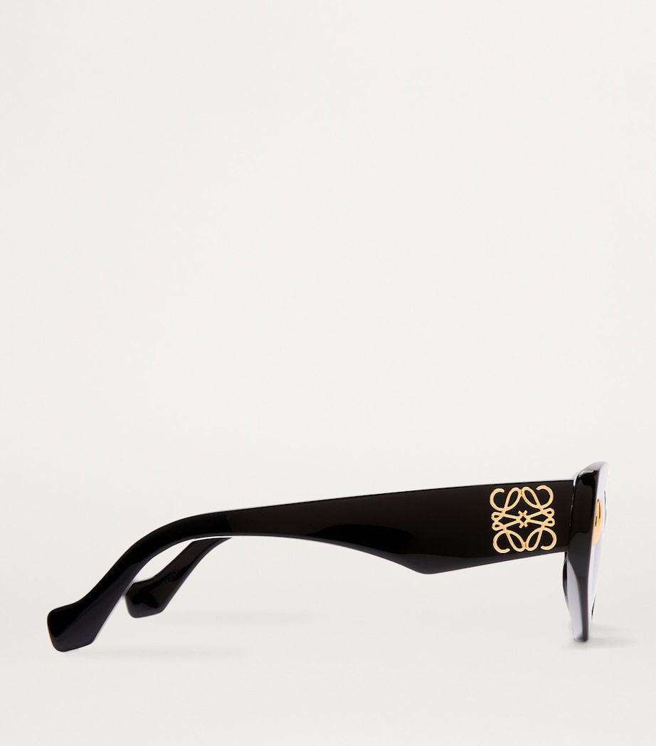 Butterfly Screen Sunglasses BLACK Image 3