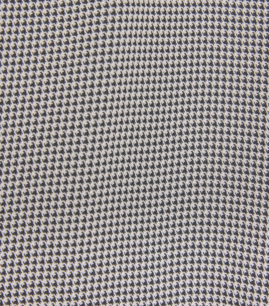 Oversized Houndstooth Shirt 0002900 BLACK MULTI Image 5