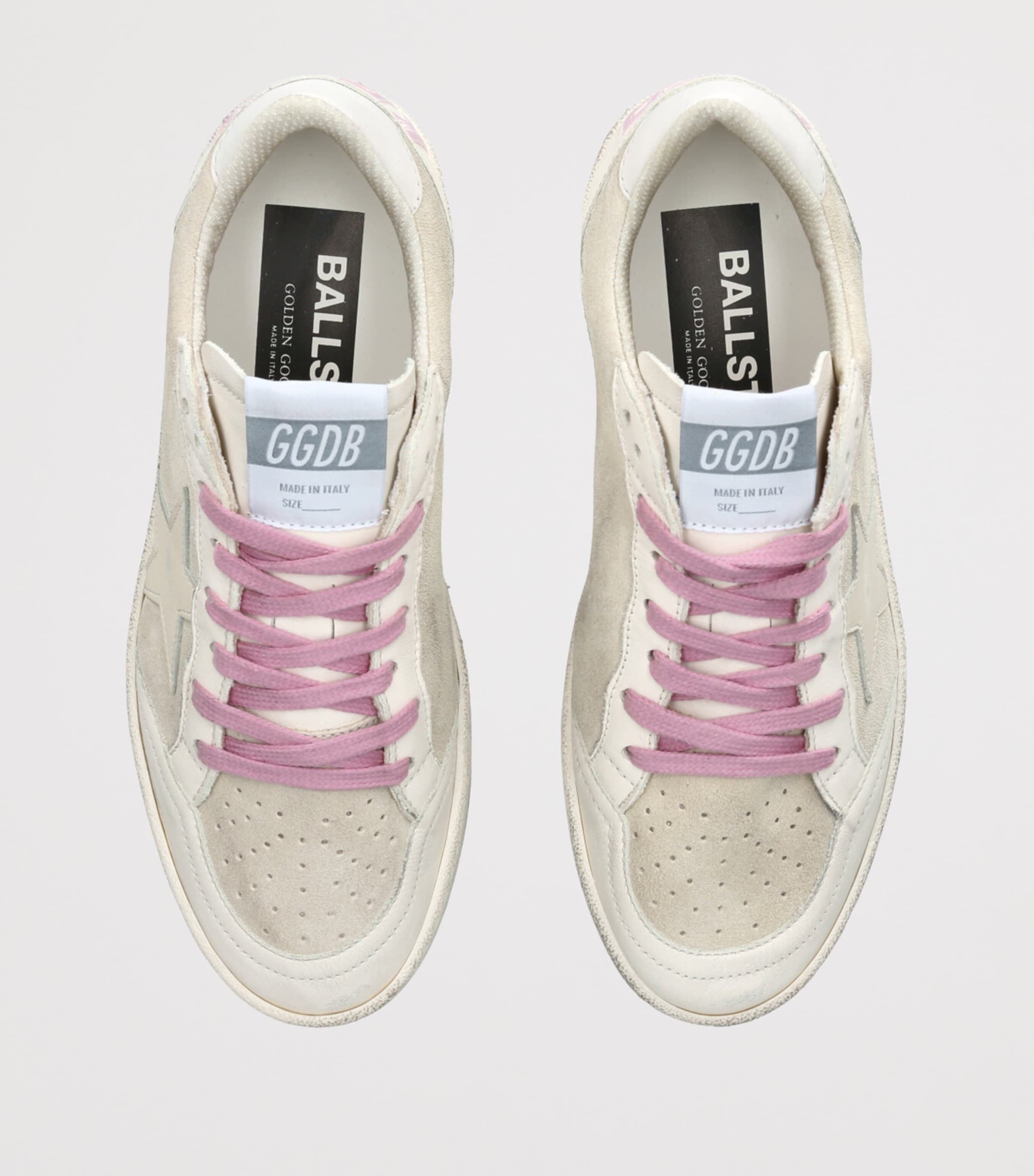 【送料&関税込】Golden Goose Ballstar Sneakers In Leather An Golden Goose Leather Ballstar Sneakers | Harrods US