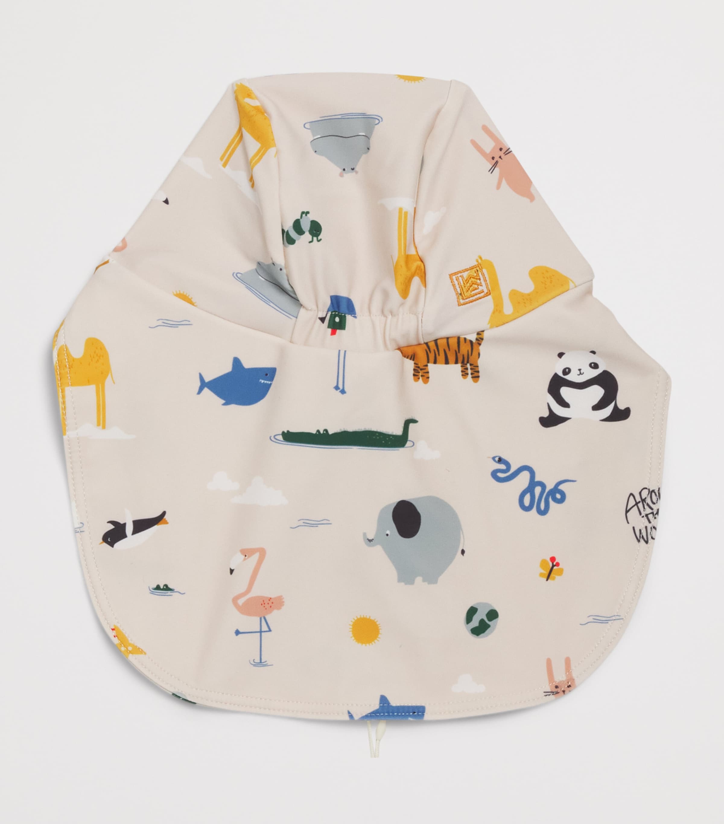 Liewood Printed Cecilia Swim Hat (0-9 Months) Around World/sandy Image 2