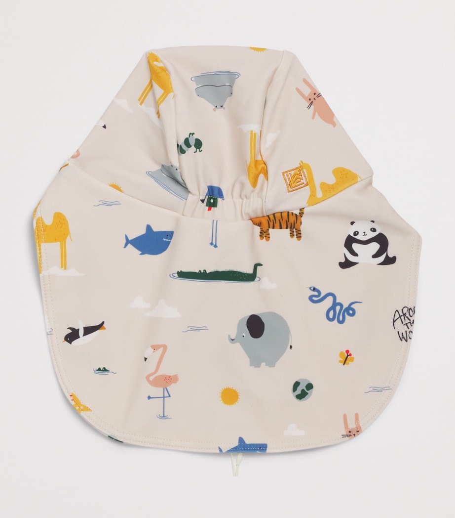 Liewood Printed Cecilia Swim Hat (0-9 Months) Around World/sandy Image 2