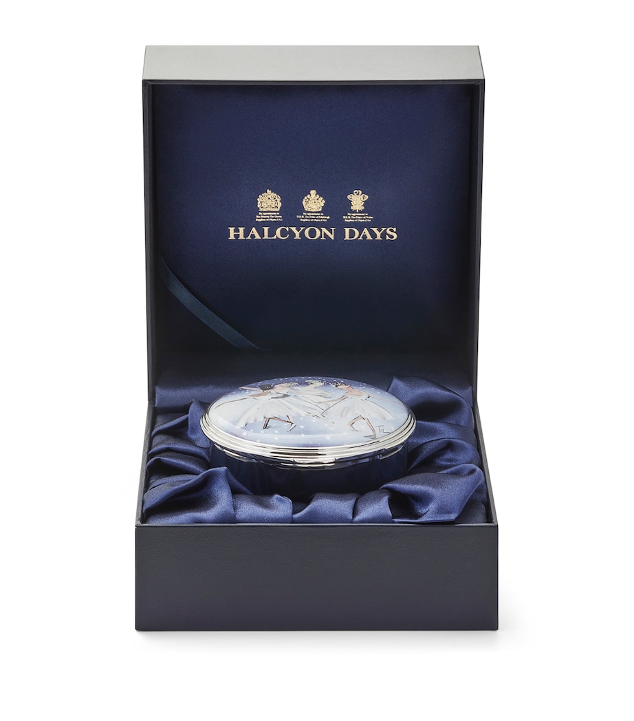 Enamel Waltz of the Snowflakes Musical Box MULTI Image 4