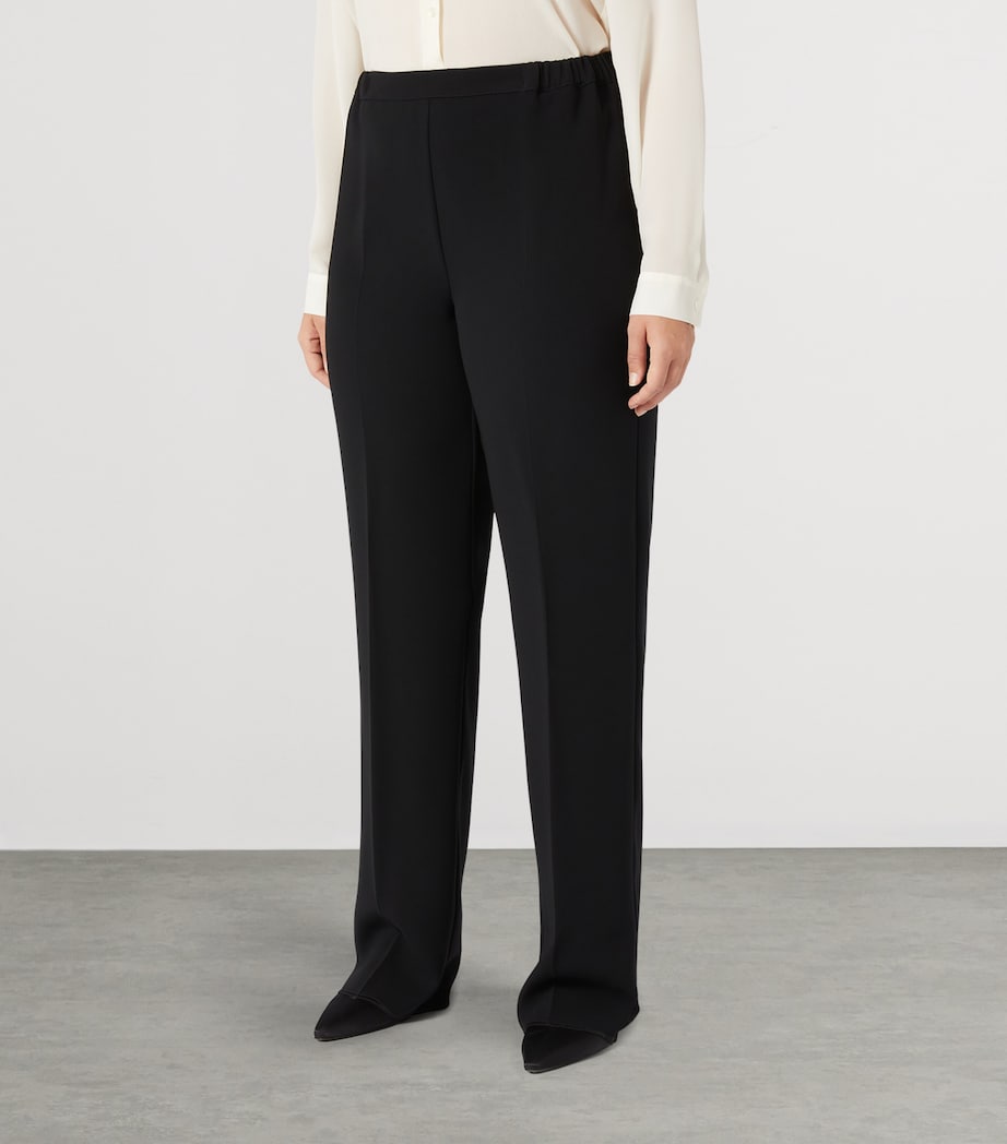Cady Straight Trousers BLACK Image 2