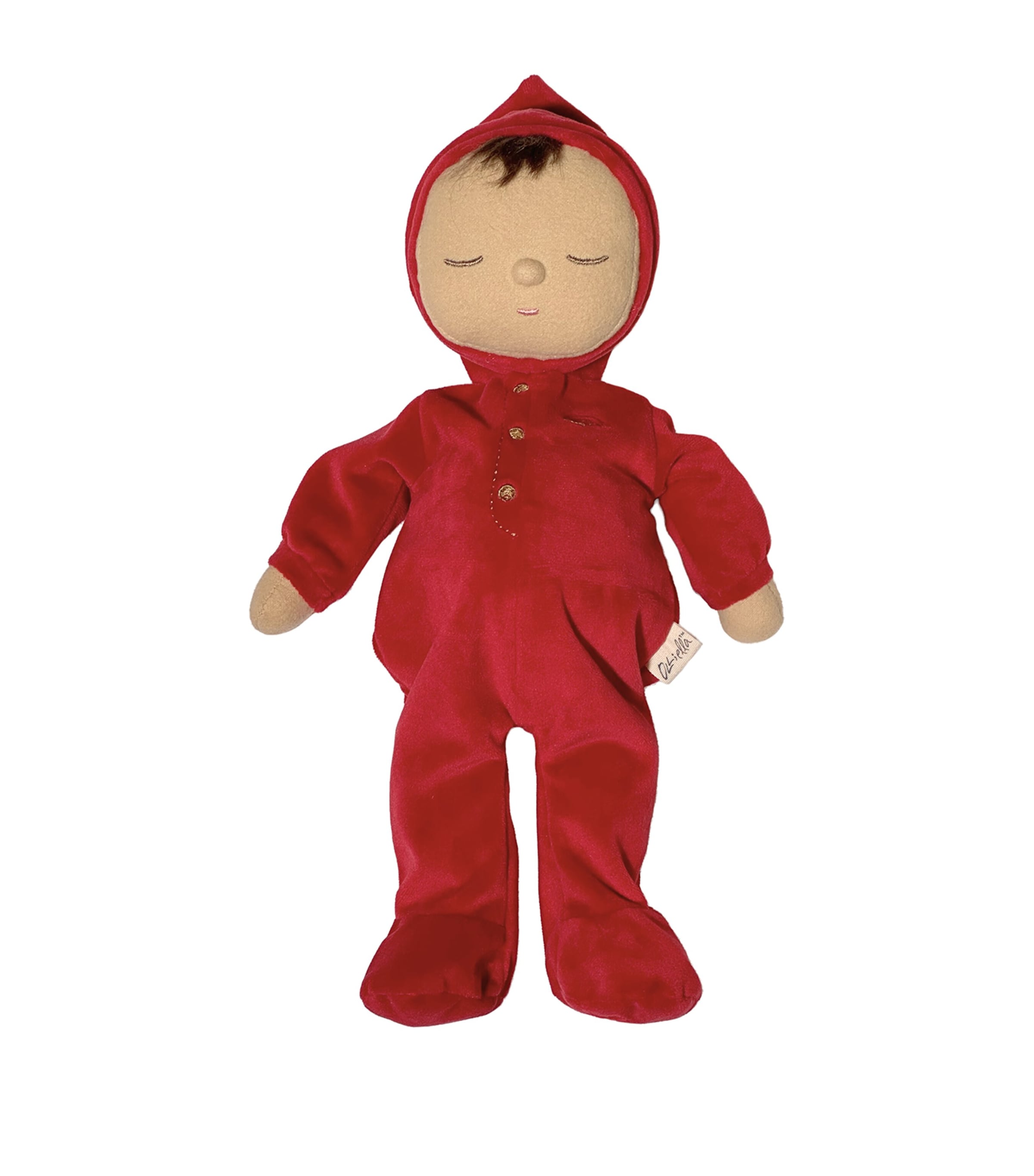 Olli Ella Babies' X Harrods Dozy Dinkum Ruby Doll In Red