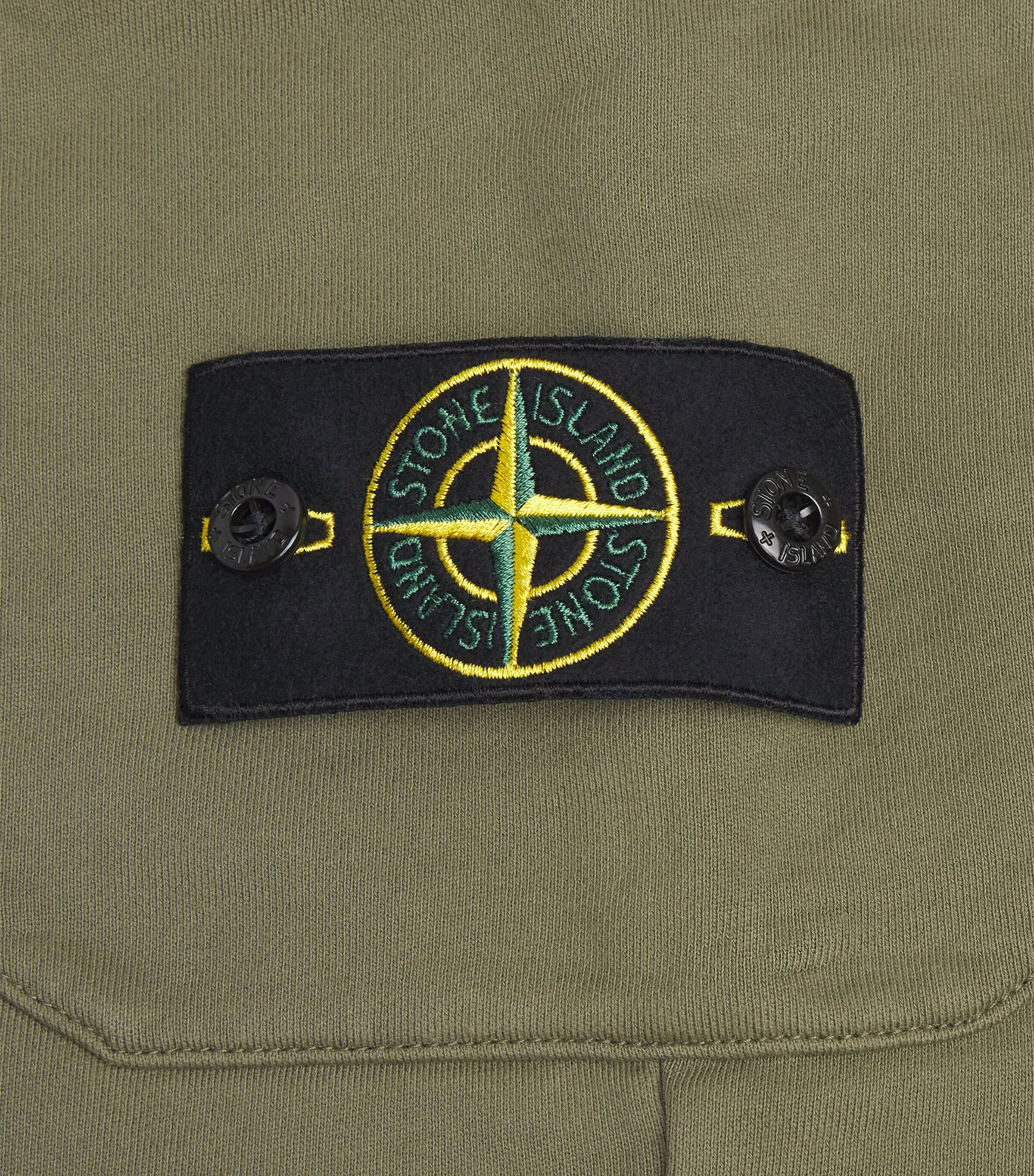 Stone Island Mens Organic Cotton Sweat Shorts Image 6