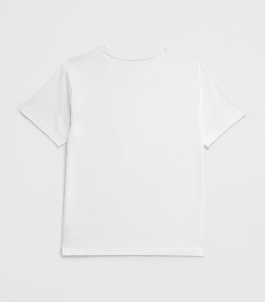 Cotton Polo Bear T-Shirt (6-14 Years) PF24 WHITE HYANNIS Image 2