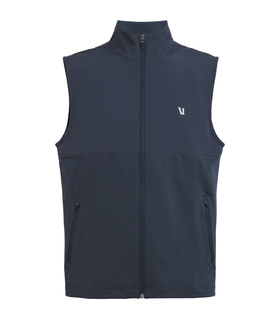 Sunday Element Gilet INK HEATHER Image 1