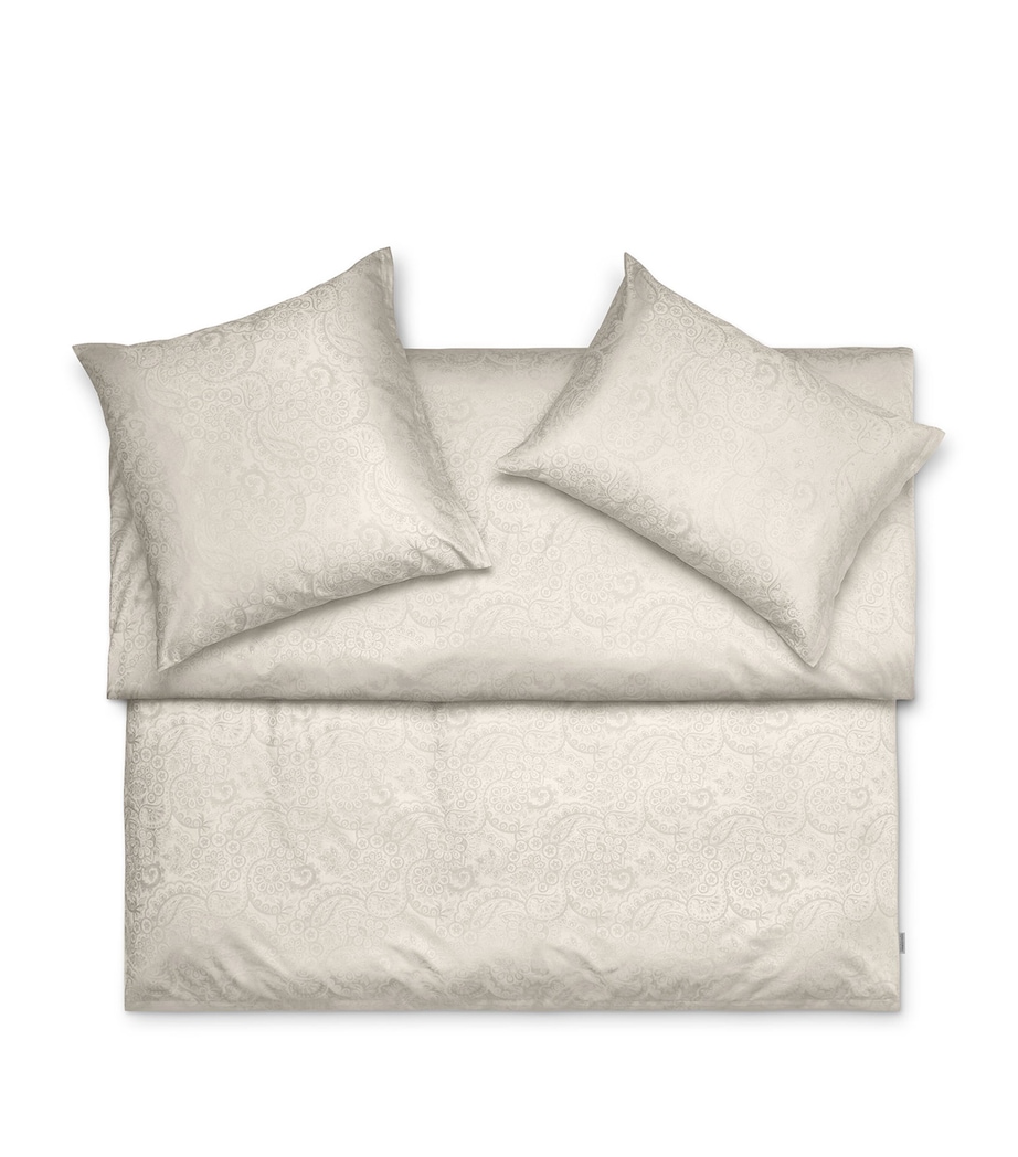 Schlossberg Paisley Talis King Pillowcase (50cm x 90cm) Ecru Image 1